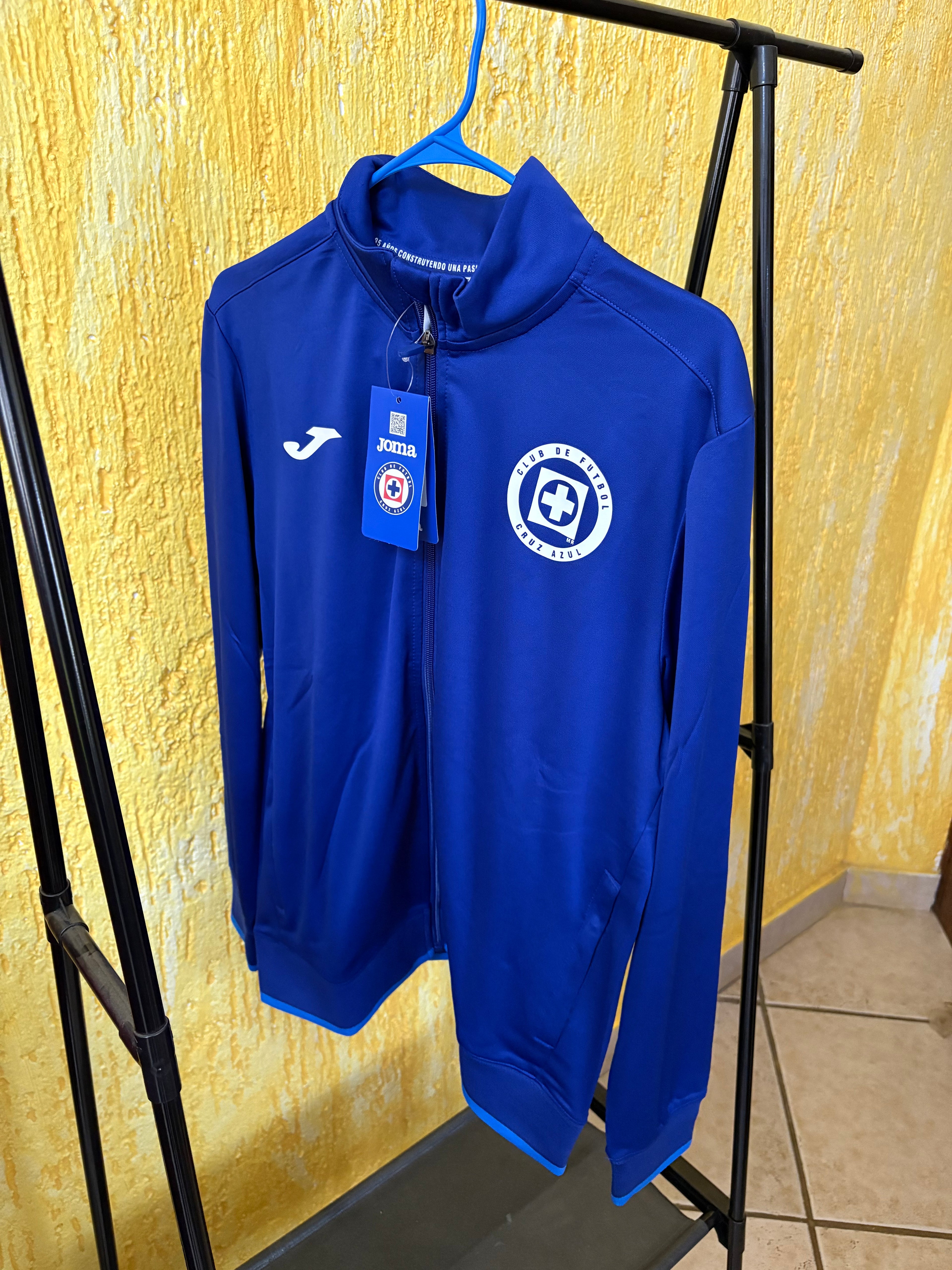 Chamarra de cierre completo Cruz Azul