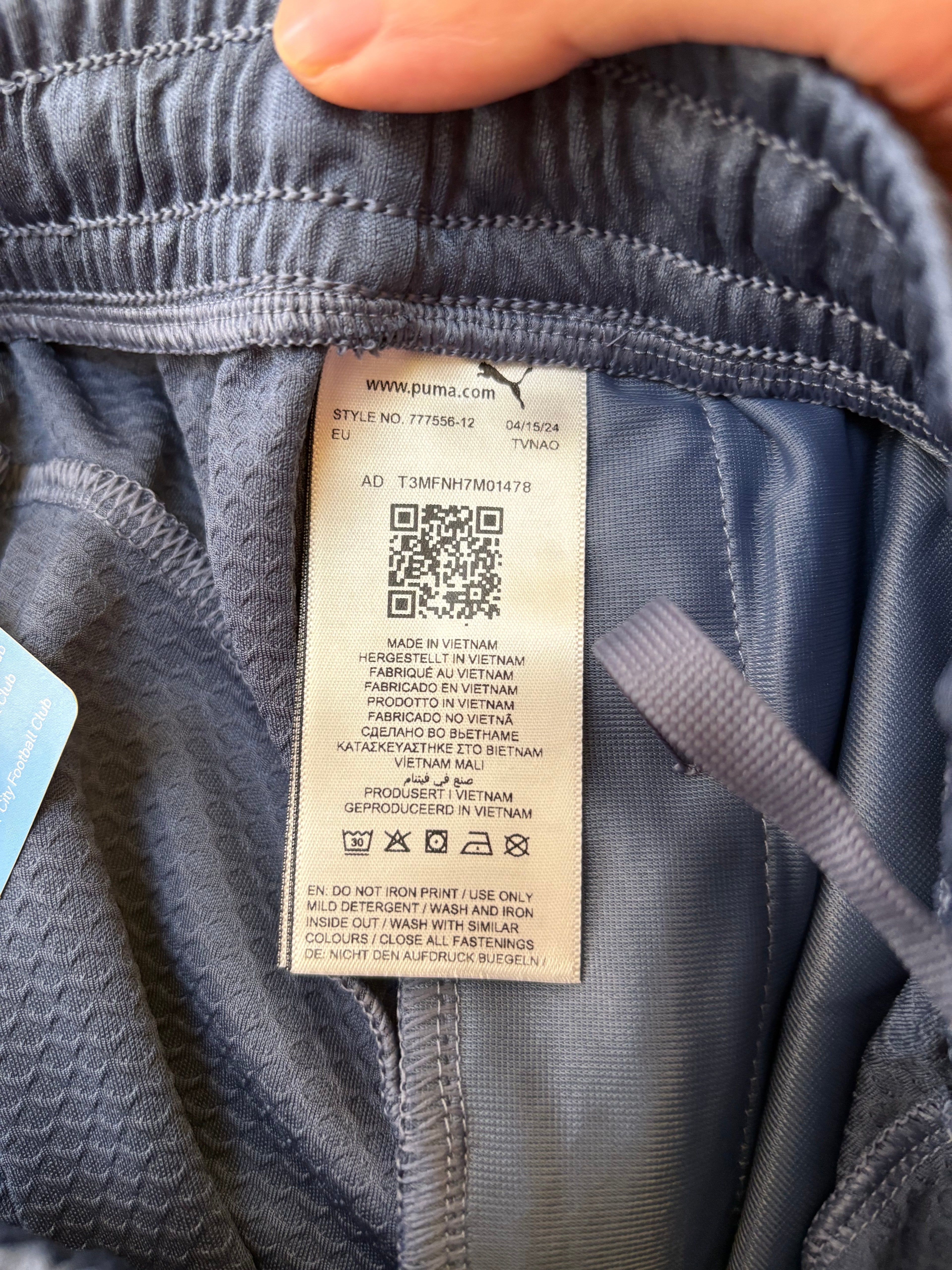 Pants de entrenamiento Manchester City (PARA NIÑOS)