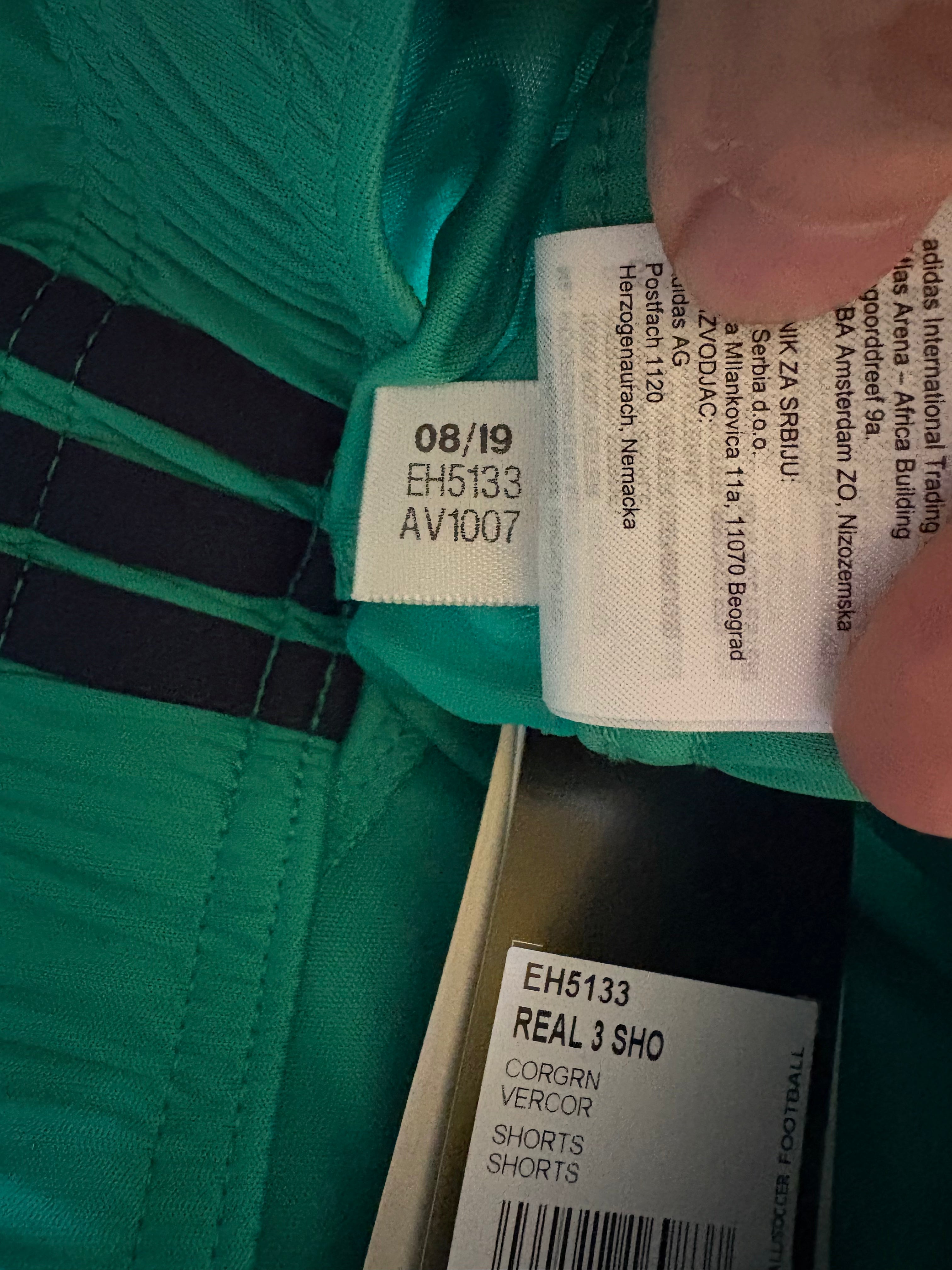 Shorts alternativo Real Madrid