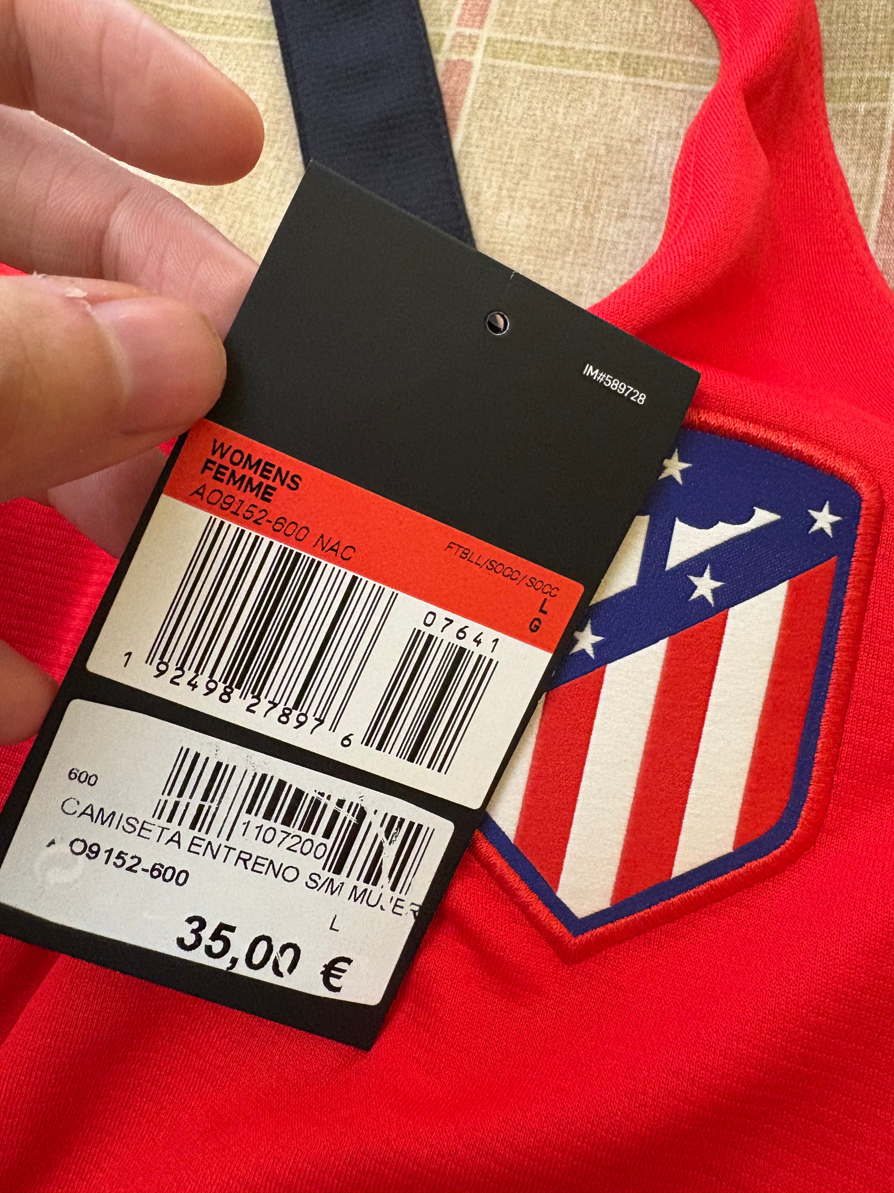 Top de entrenamiento Atlético de Madrid (PARA MUJER)