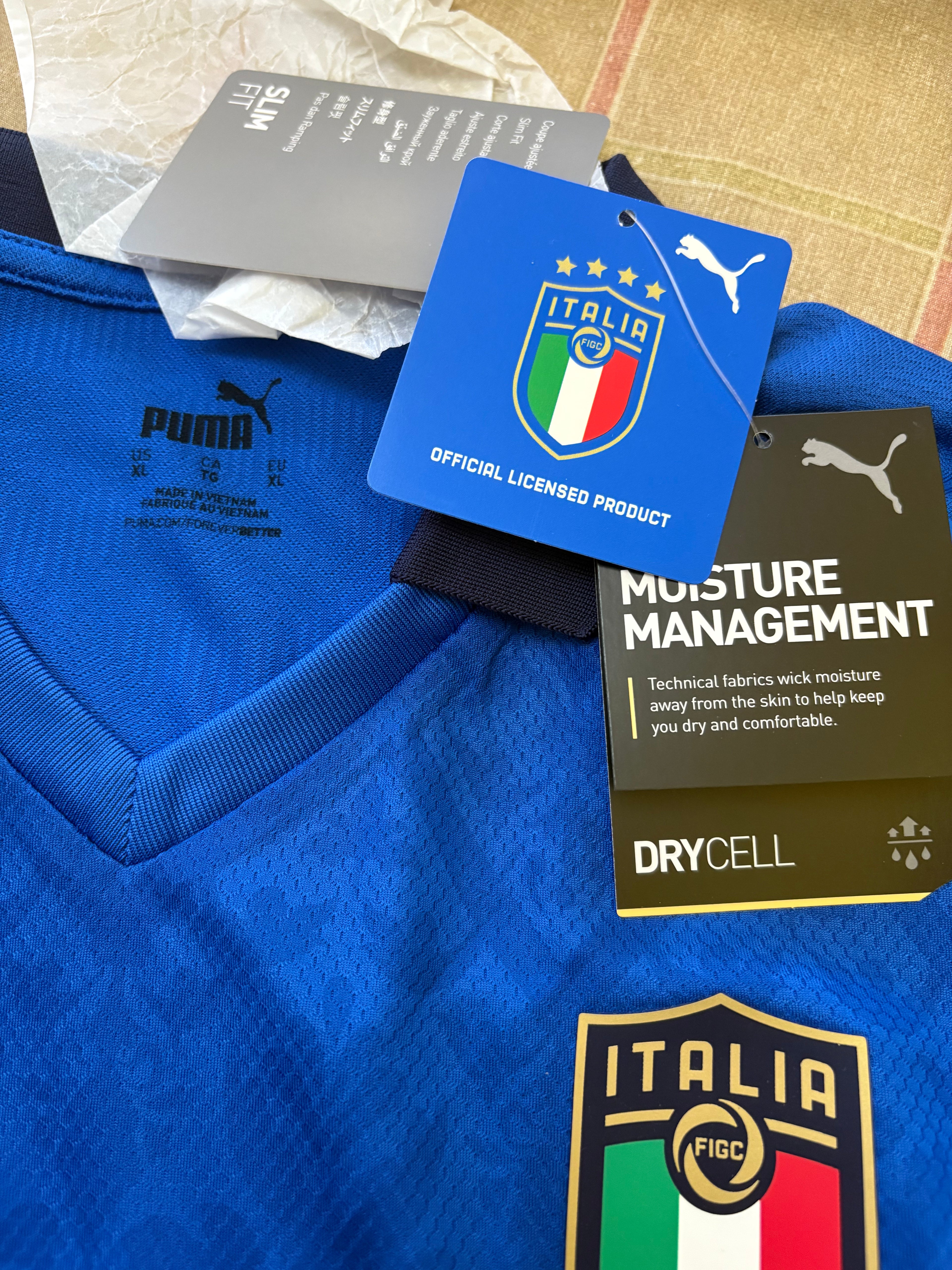 Jersey Selección Nacional de Italia (PARA MUJER)