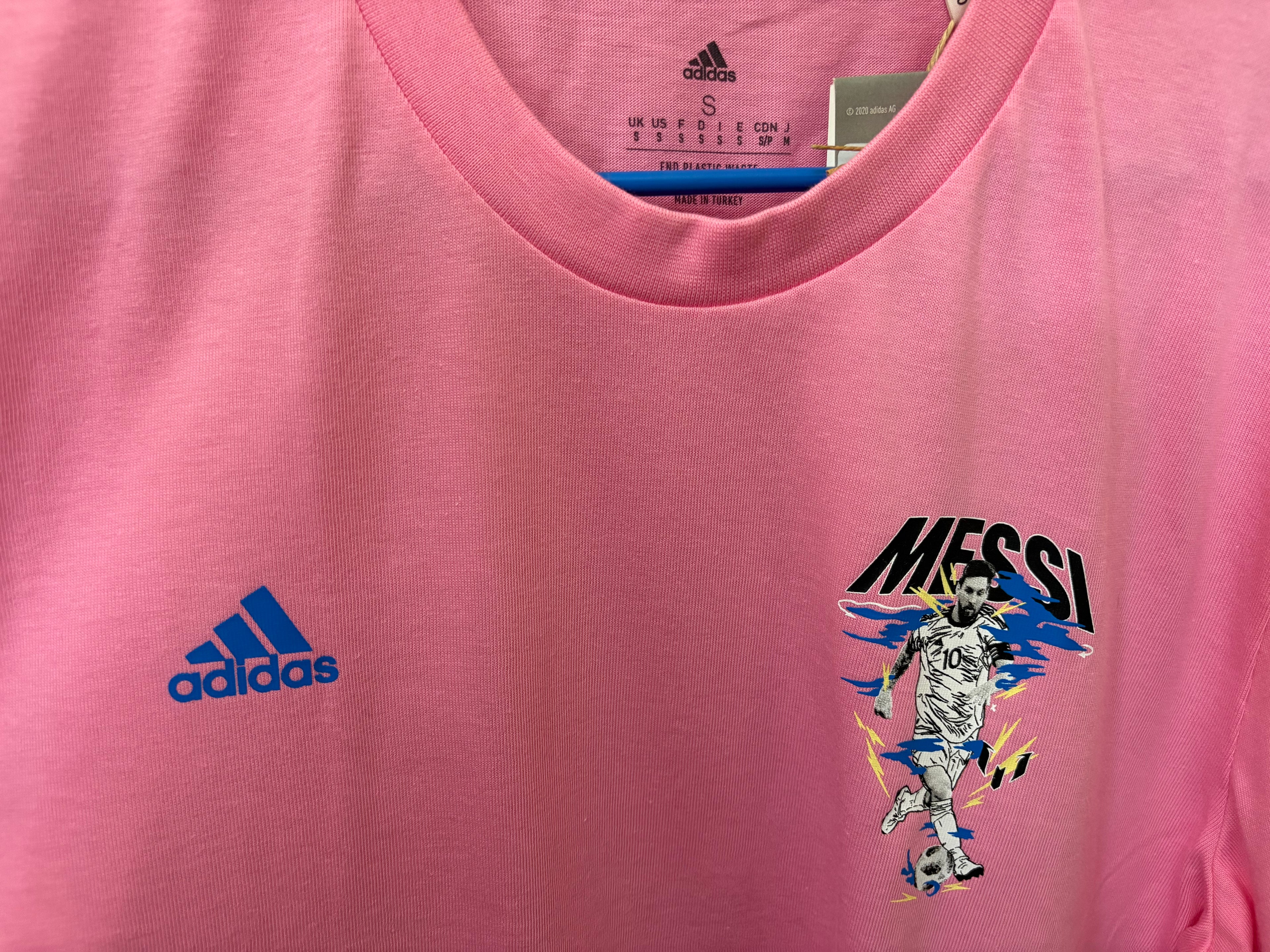 Camiseta de algodón Adidas Messi Icon