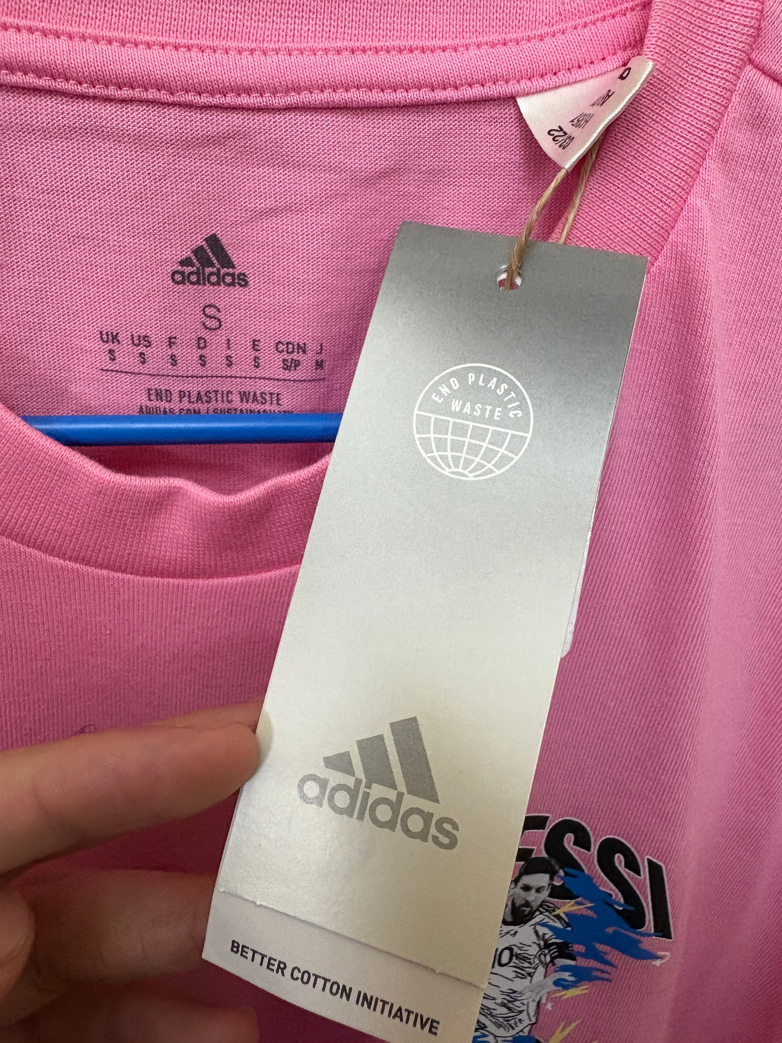 Camiseta de algodón Adidas Messi Icon