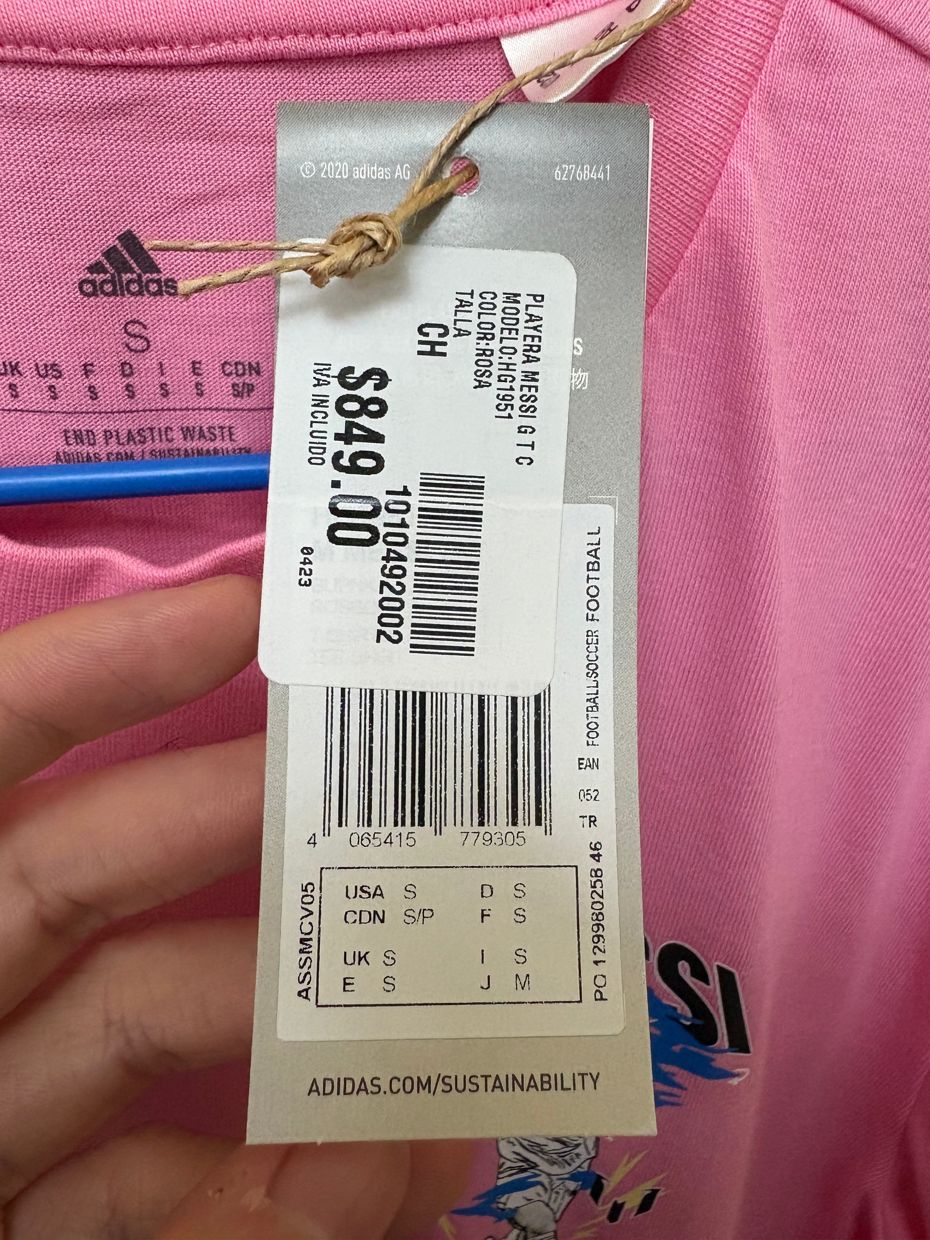 Camiseta de algodón Adidas Messi Icon