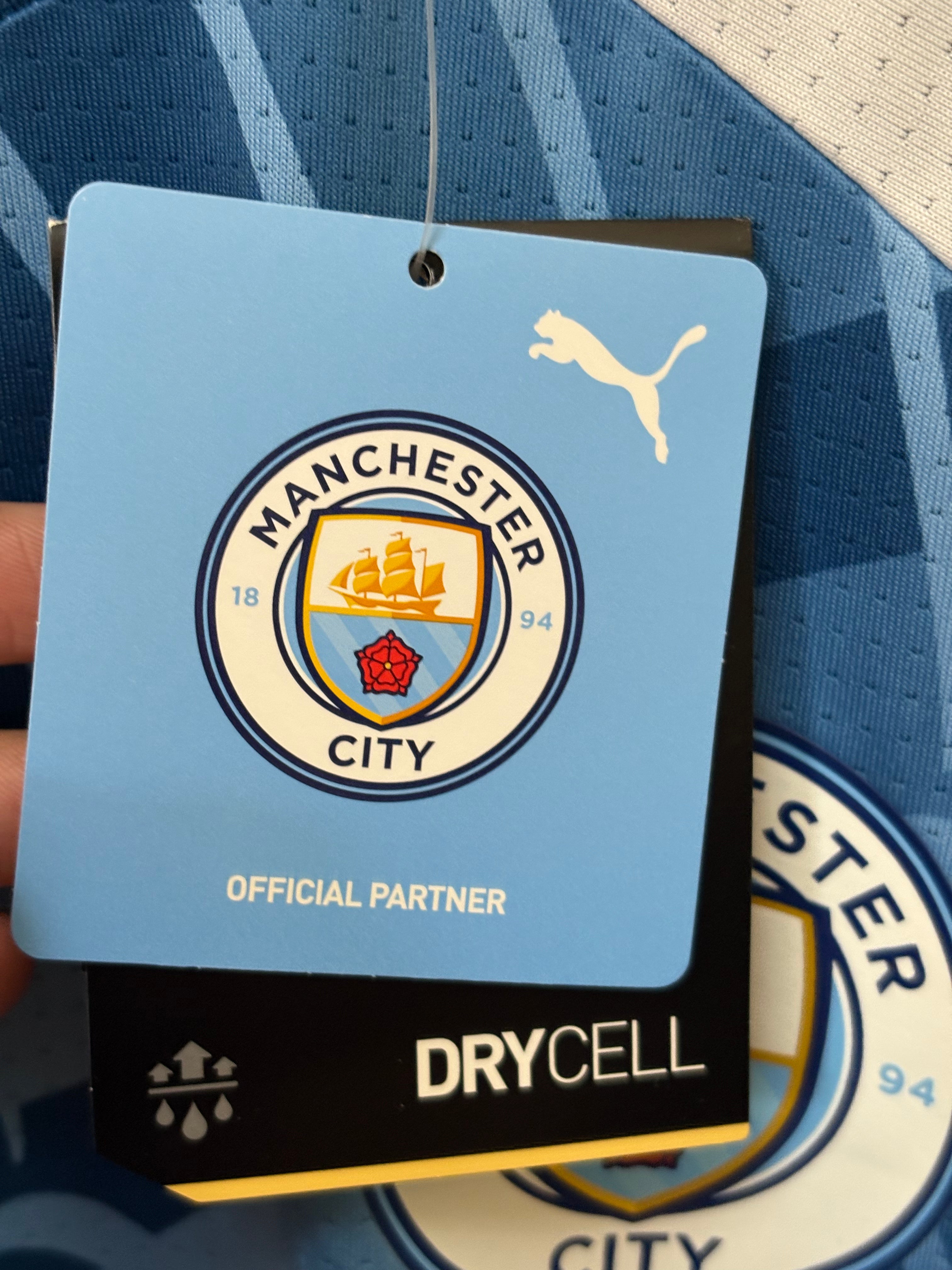 Jersey de entrenamiento prematch Manchester City (PARA NIÑOS)