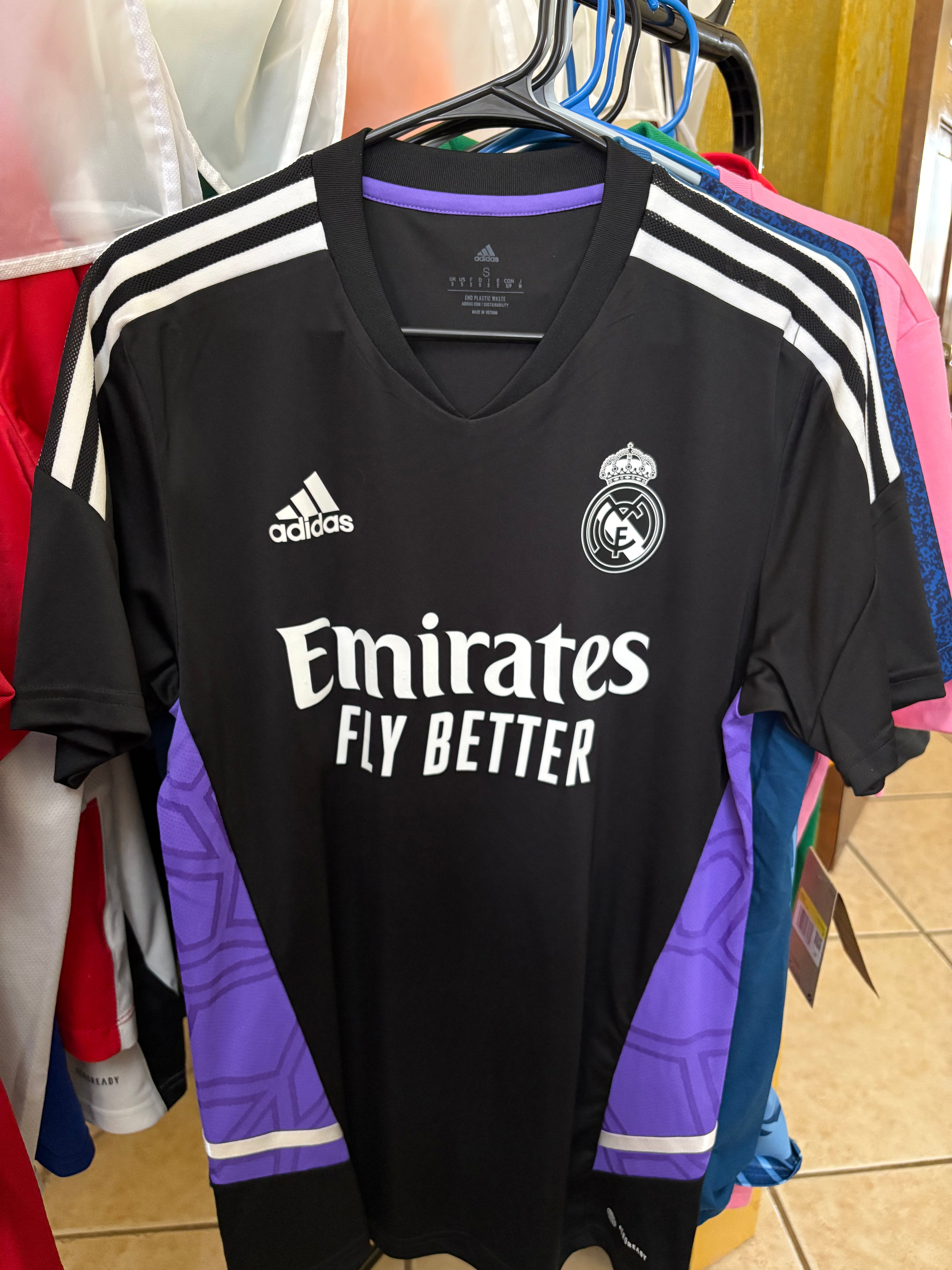 Jersey de entrenamiento de utilería Real Madrid