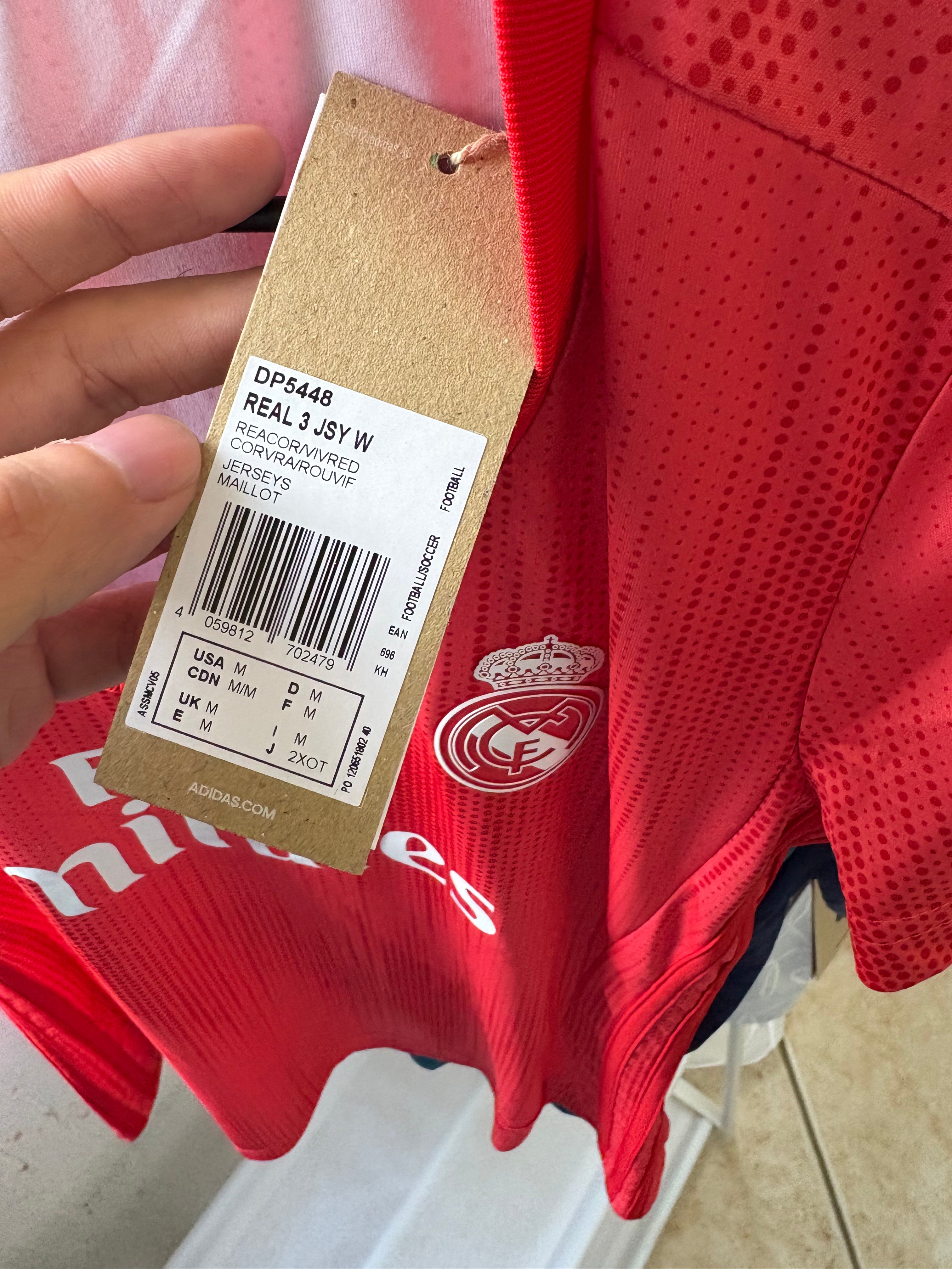 Jersey de visita Real Madrid (PARA MUJER)