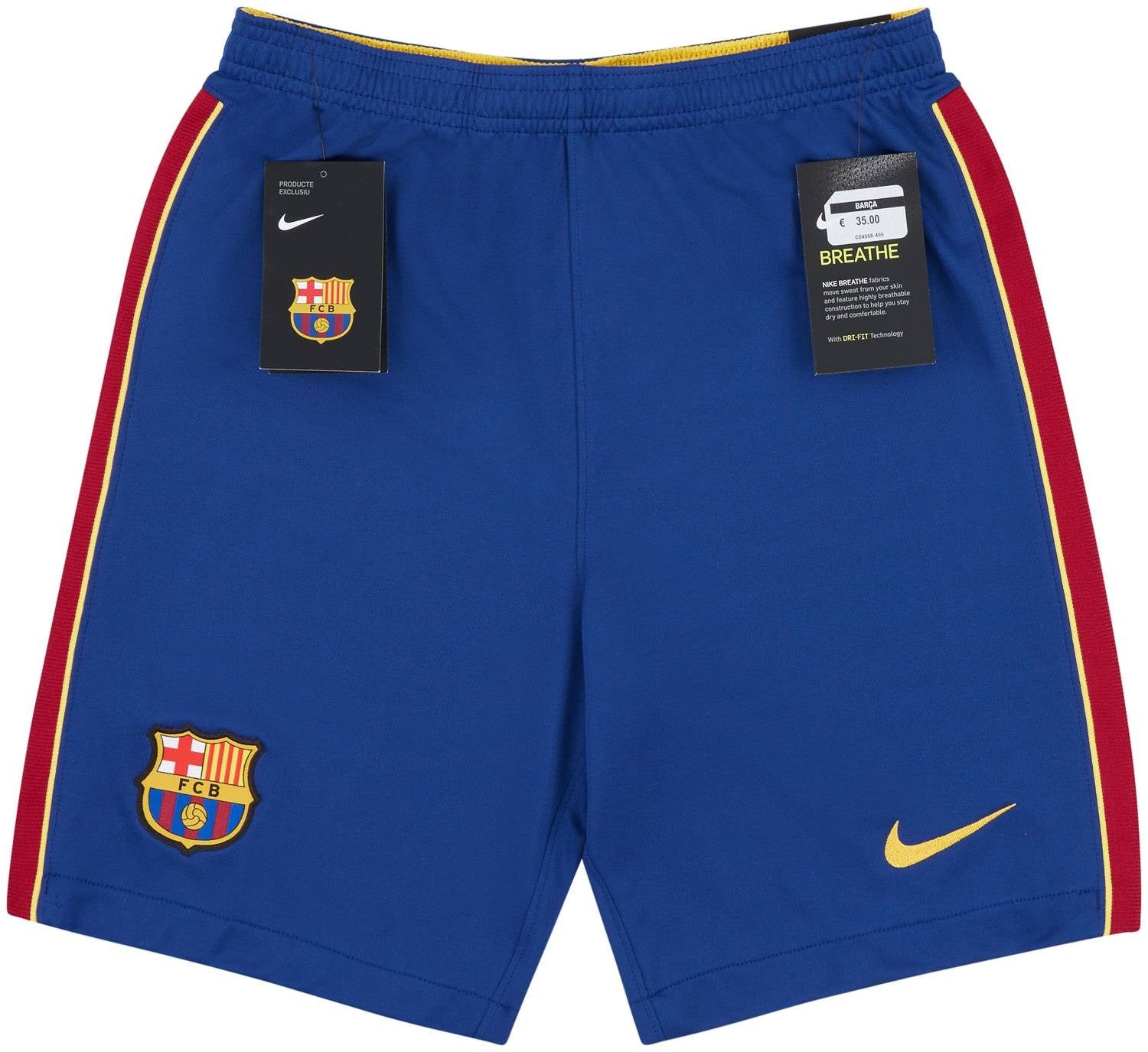 Shorts local FC Barcelona (PARA NIÑOS)