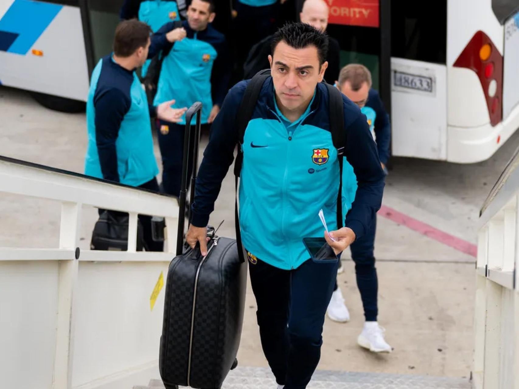 Chamarra de viaje de utilería FC Barcelona