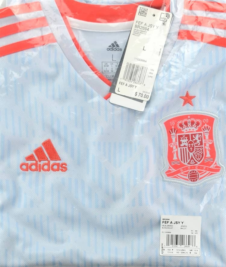 Jersey visitante Selección Nacional de España (PARA NIÑOS)