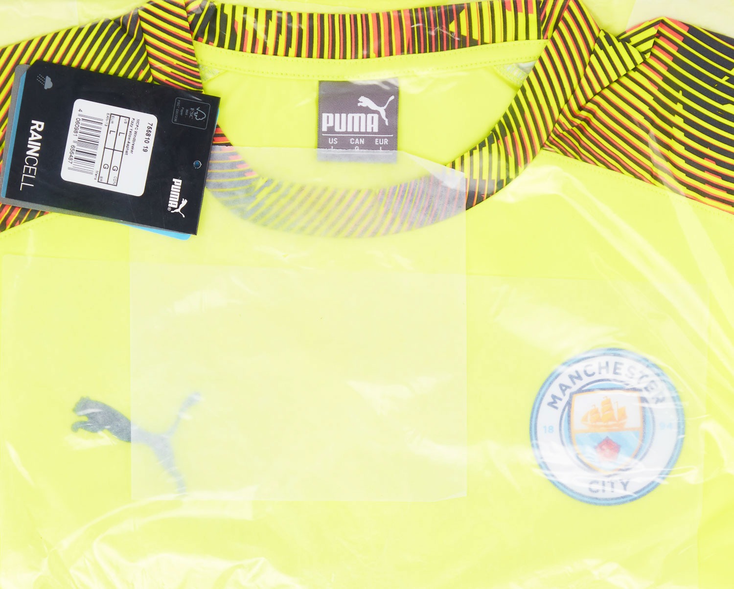 Sudadera estilo rompevientos impermeable Manchester City