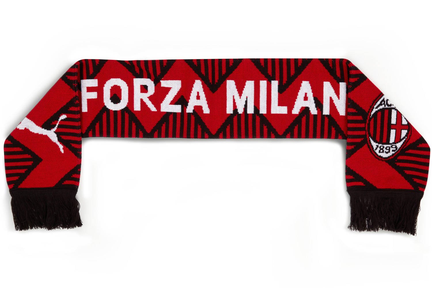 SET Gorro y Bufanda Ac Milán