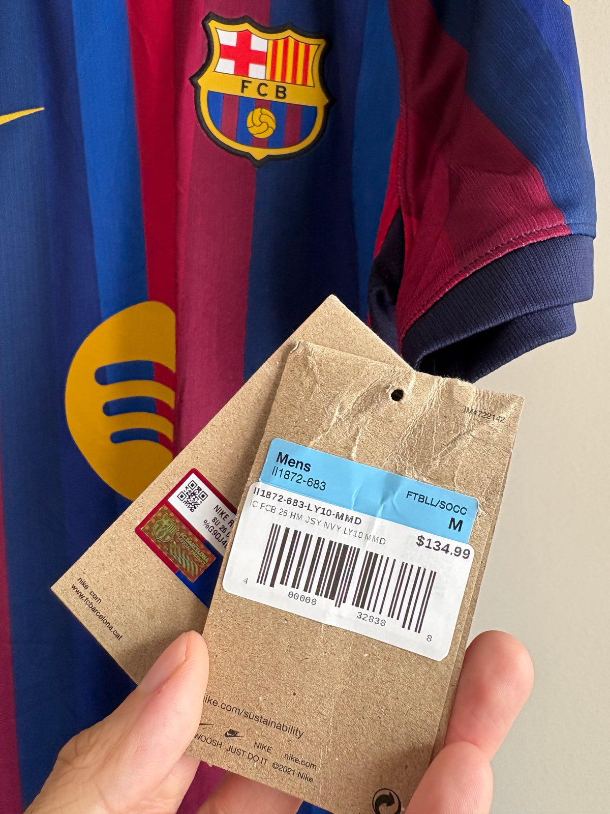 Jersey local FC Barcelona 26/27 LAMINE YAMAL LIGA