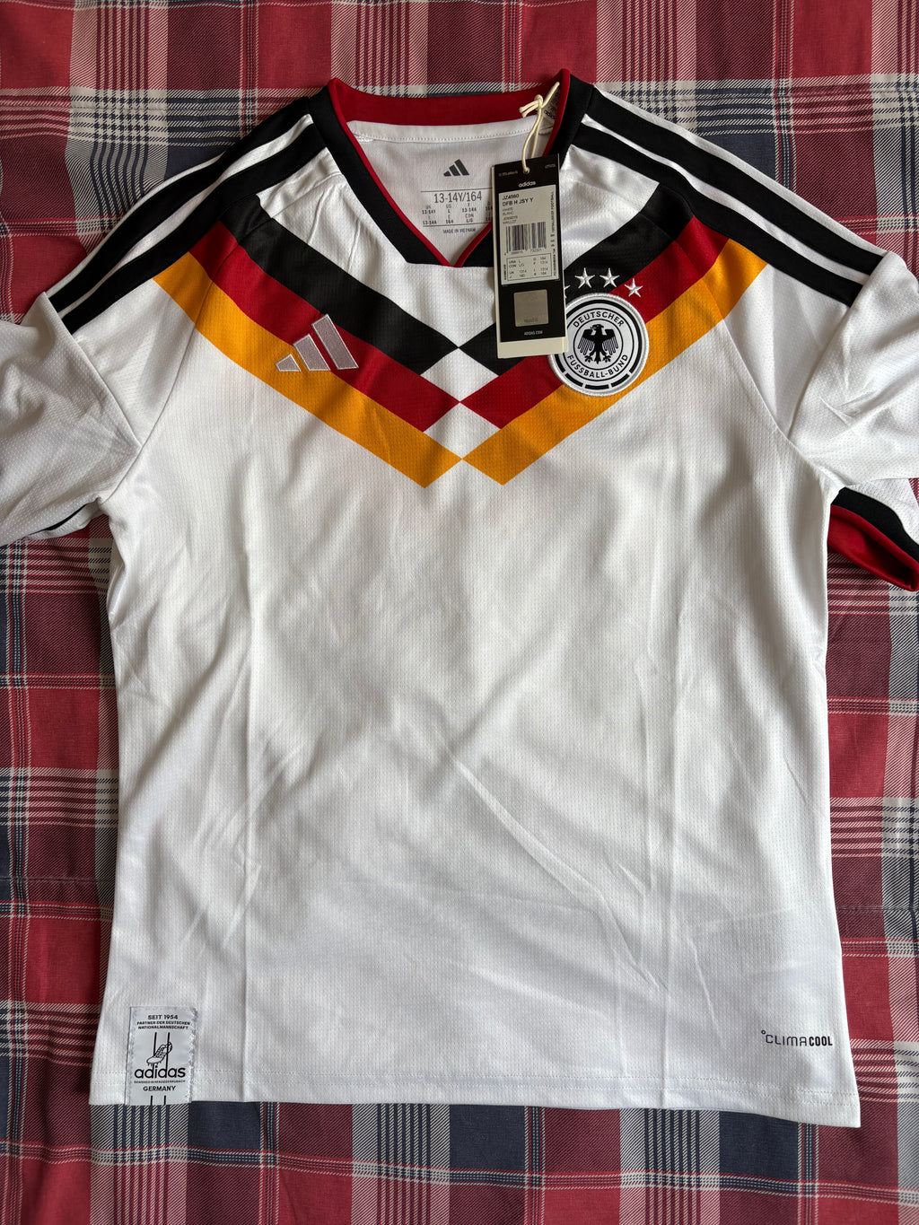 Jersey local Selección Nacional de Alemania (PARA NIÑOS)