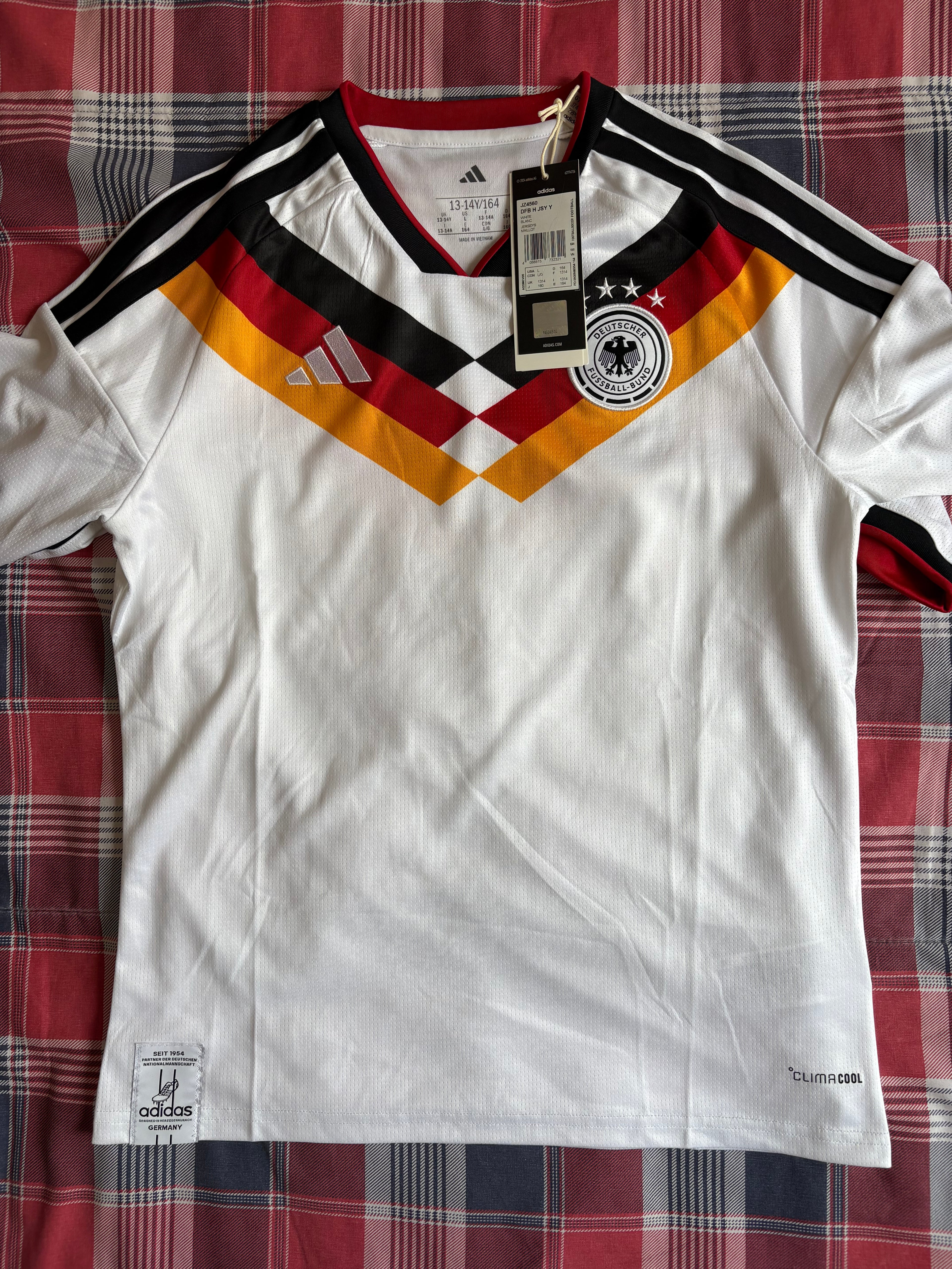 Jersey local Selección Nacional de Alemania (PARA NIÑOS)
