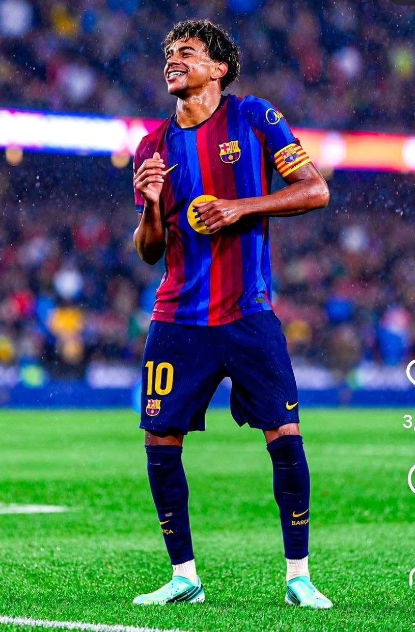 Jersey local FC Barcelona 26/27 LAMINE YAMAL LIGA