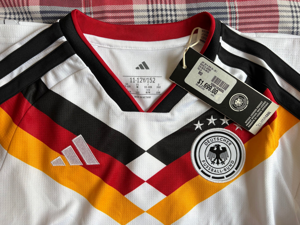 Jersey local Selección Nacional de Alemania (PARA NIÑOS)