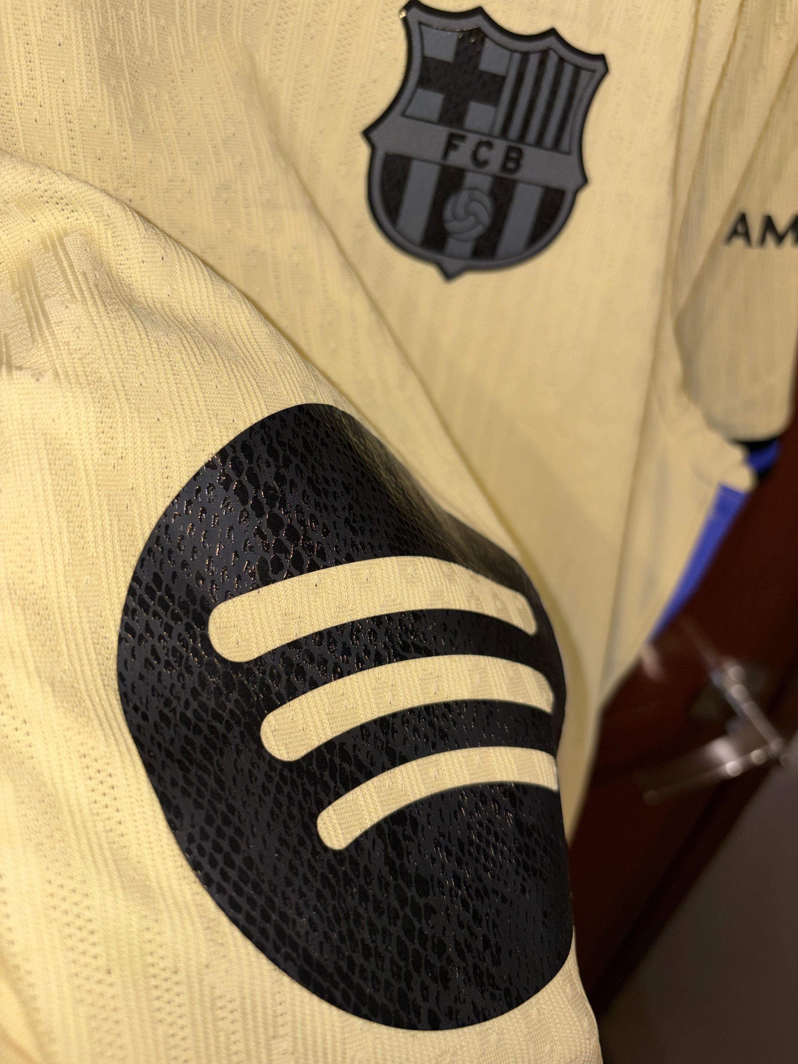 Jersey visitante 25/26 FC Barcelona