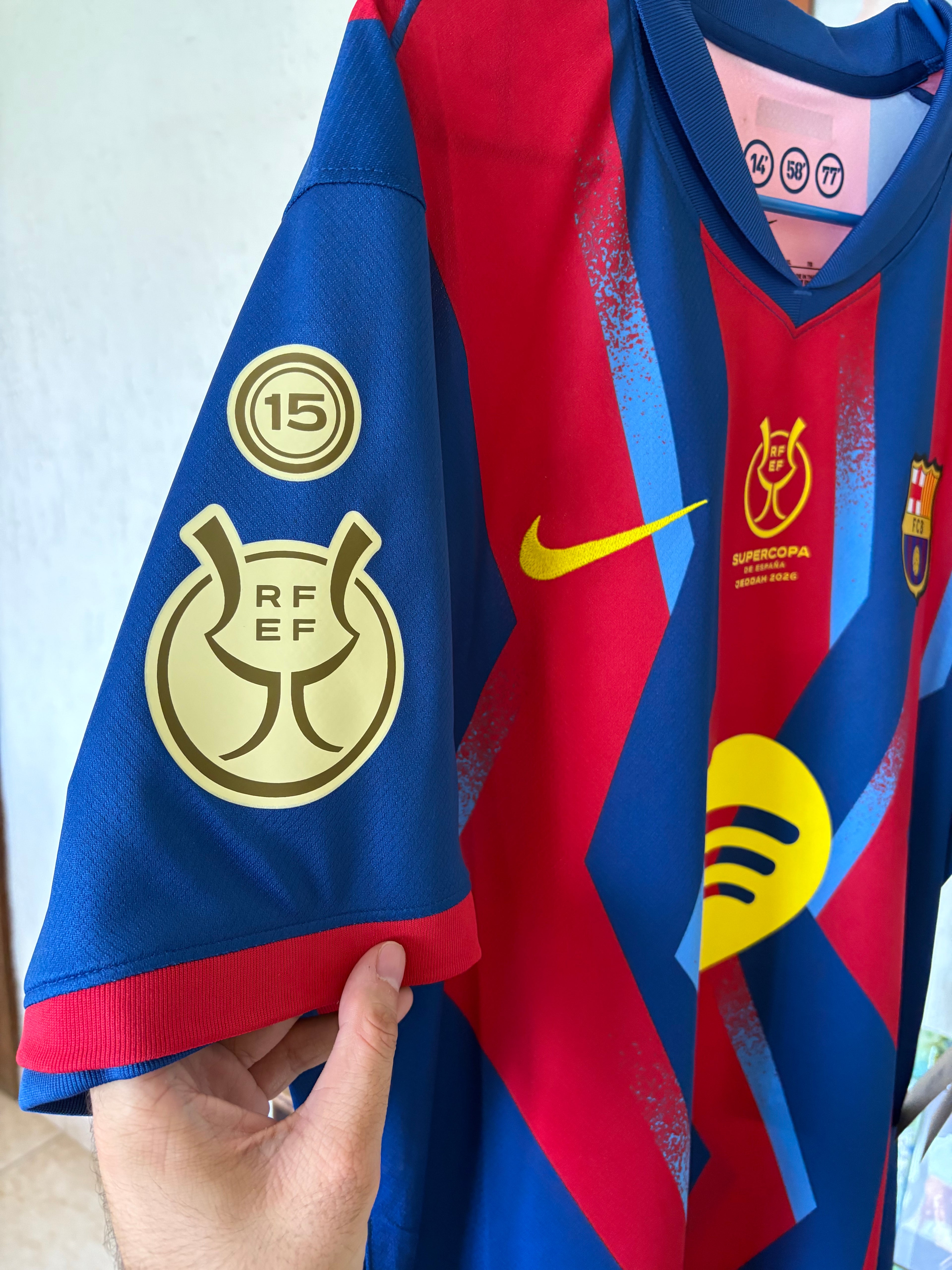 Jersey cuarta equipacion FC Barcelona 25/26 (RAPHINHA)
