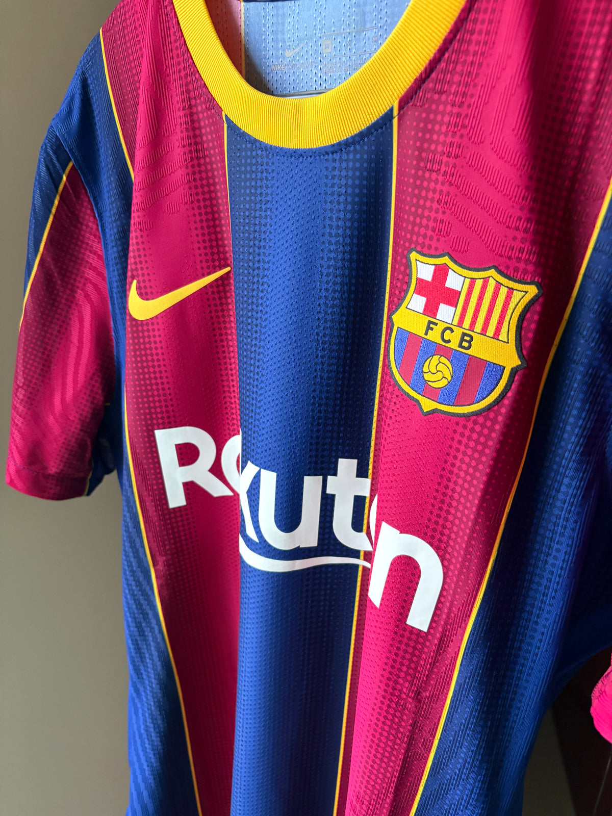 Jersey de utilería FC Barcelona 20/21 original LEO MESSI