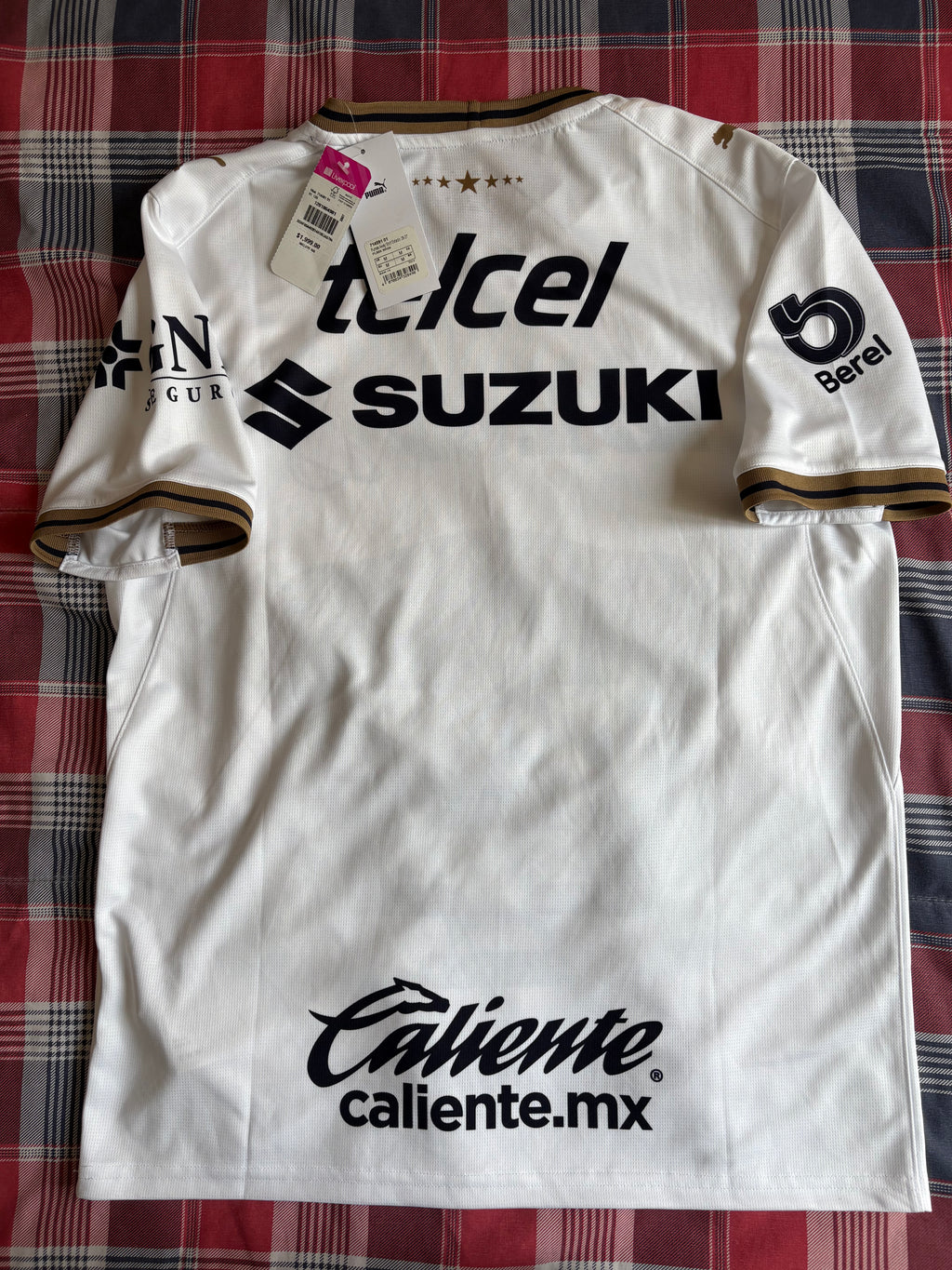 Jersey visitante Pumas UNAM 2026/27