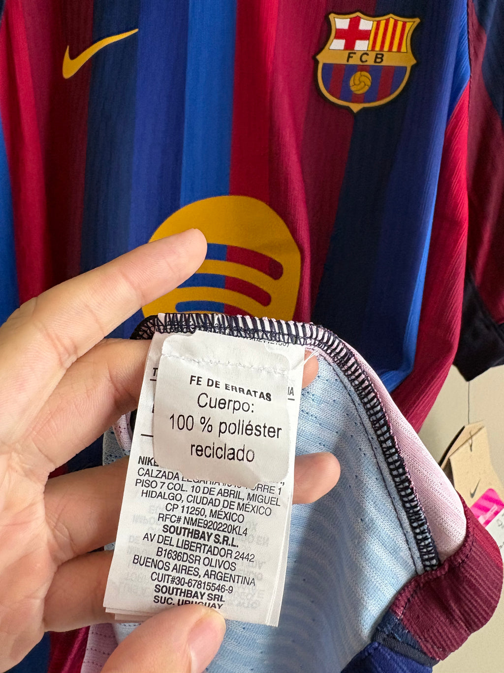 Jersey local FC Barcelona 26/27 CUBARSI CHAMPIONS LEAGUE