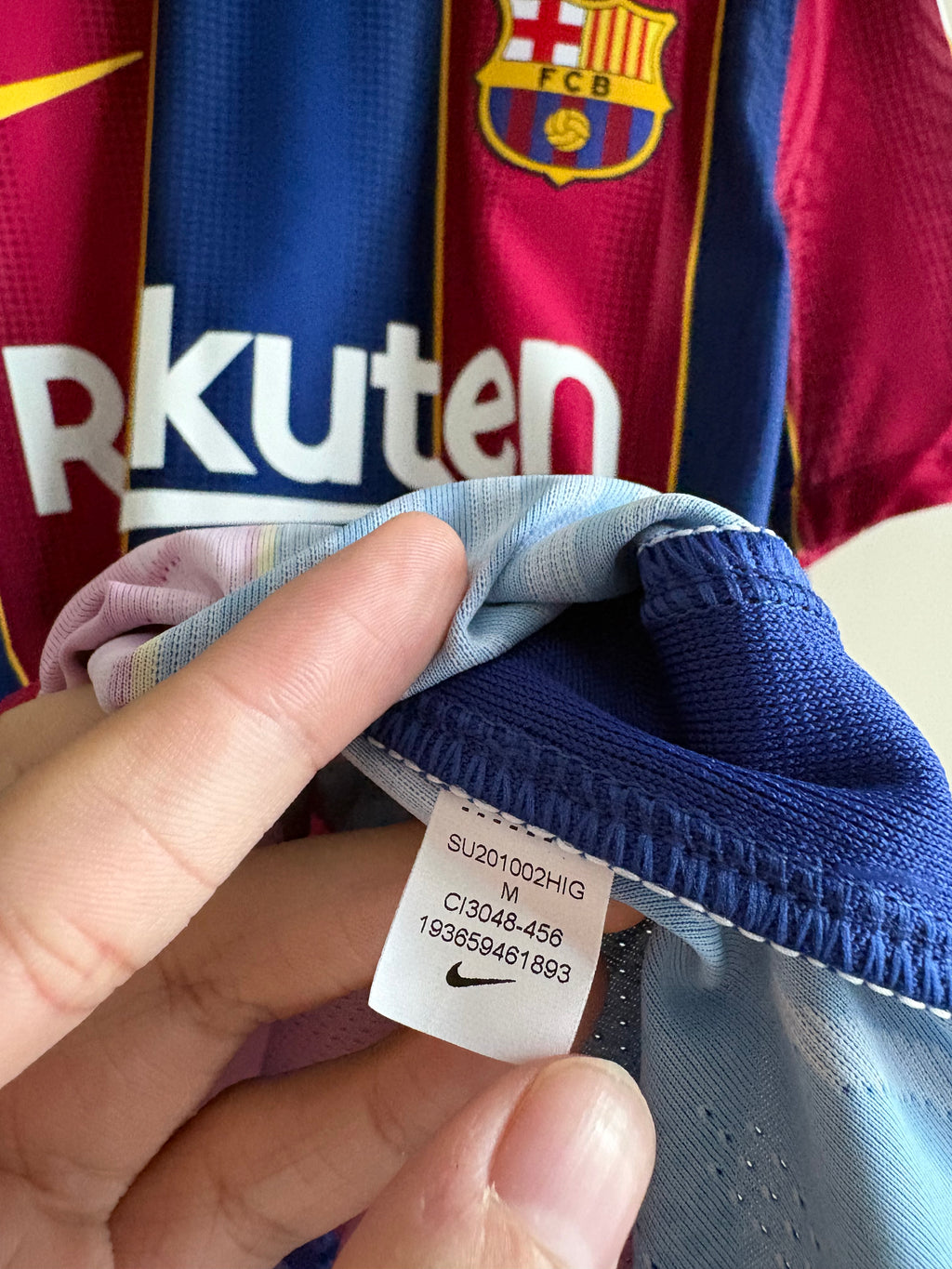 Jersey de utilería FC Barcelona 20/21 original LEO MESSI