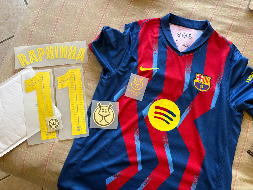 Jersey cuarta equipacion FC Barcelona 25/26 (RAPHINHA)