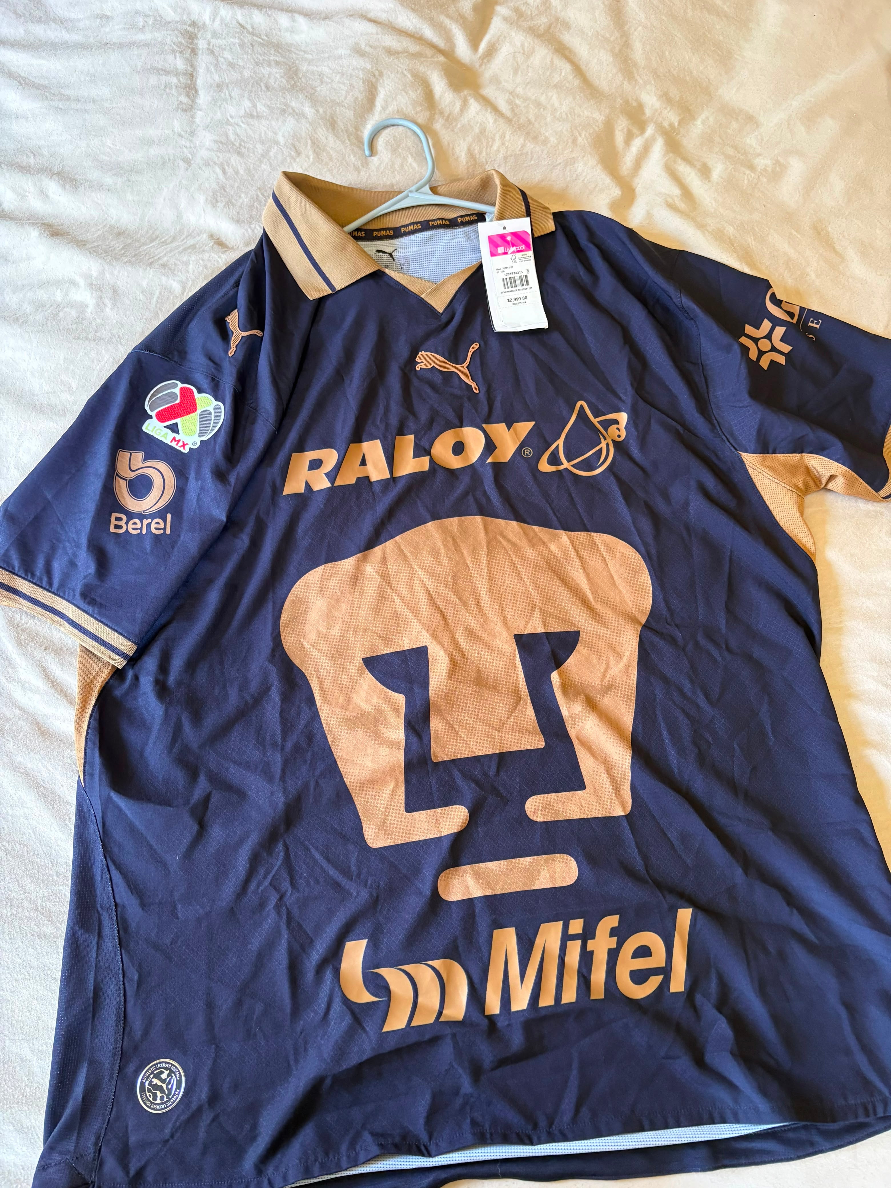 Jersey local Pumas UNAM 2026/27 Jugador
