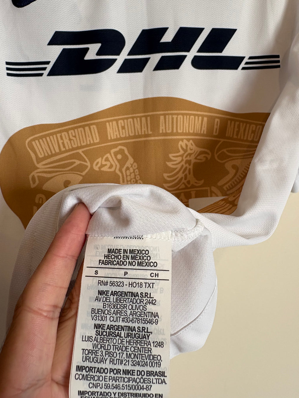 Jersey local Pumas UNAM 18/19