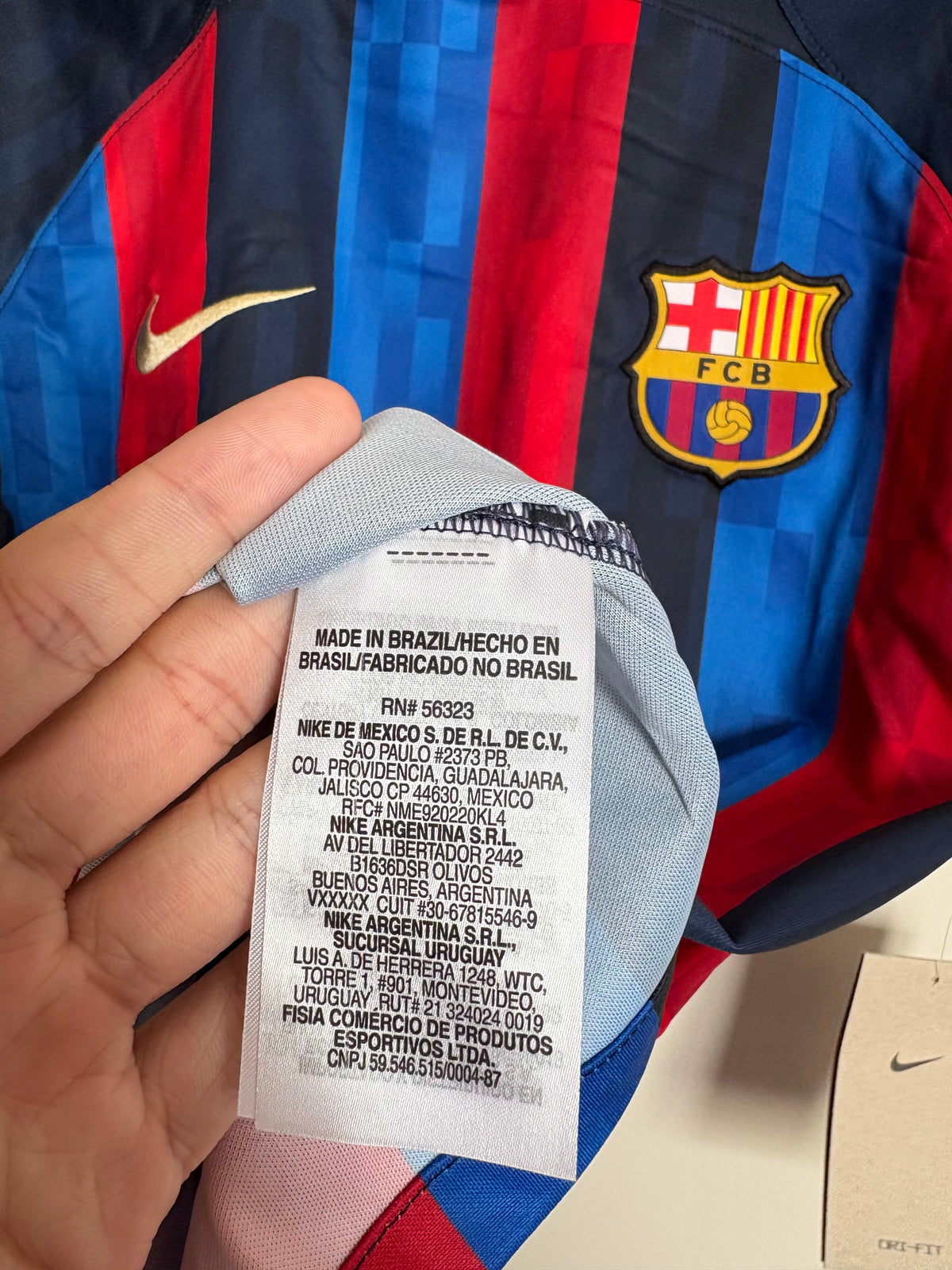 Jersey local original FC Barcelona 22/23