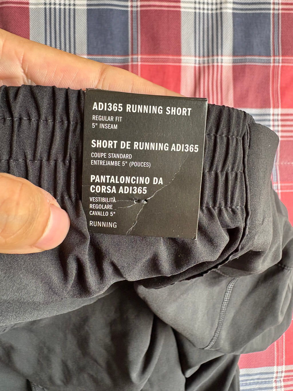 Short de entrenamiento Adidas 365 Running