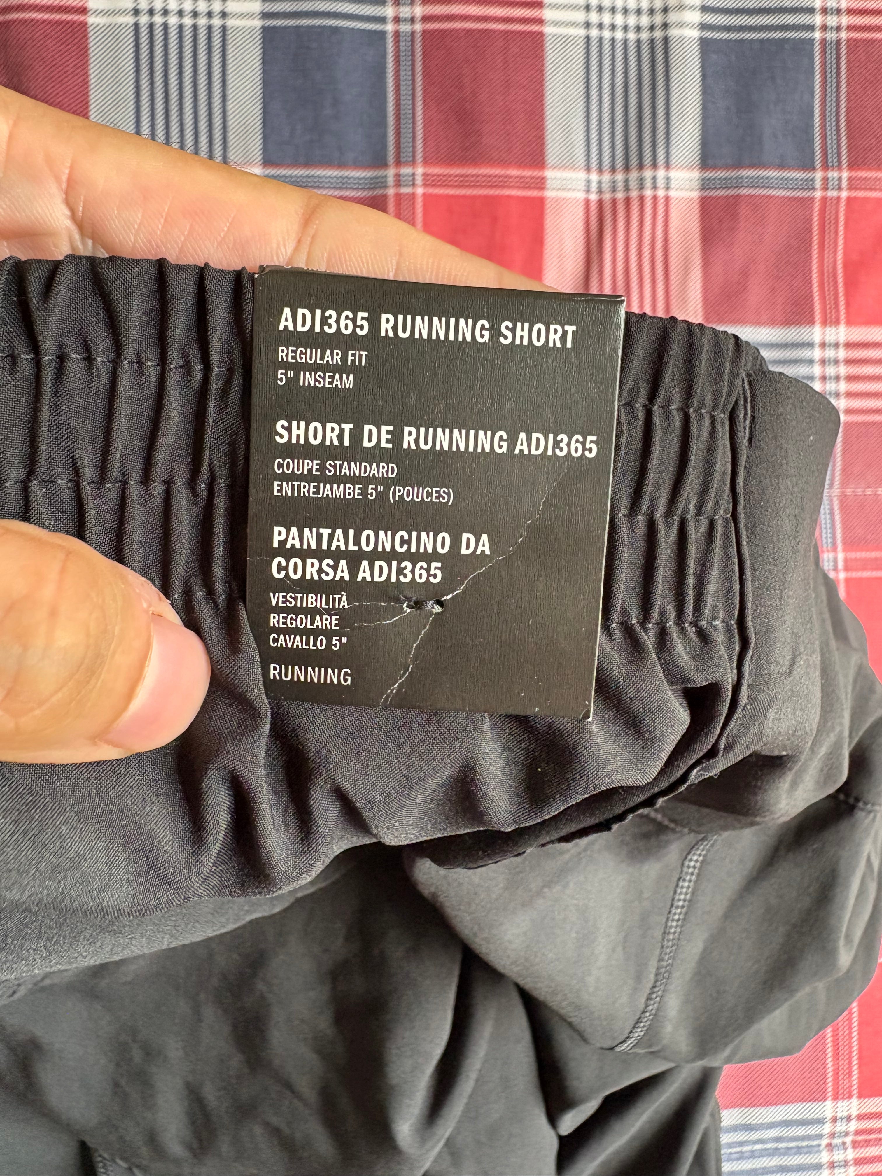 Short de entrenamiento Adidas 365 Running