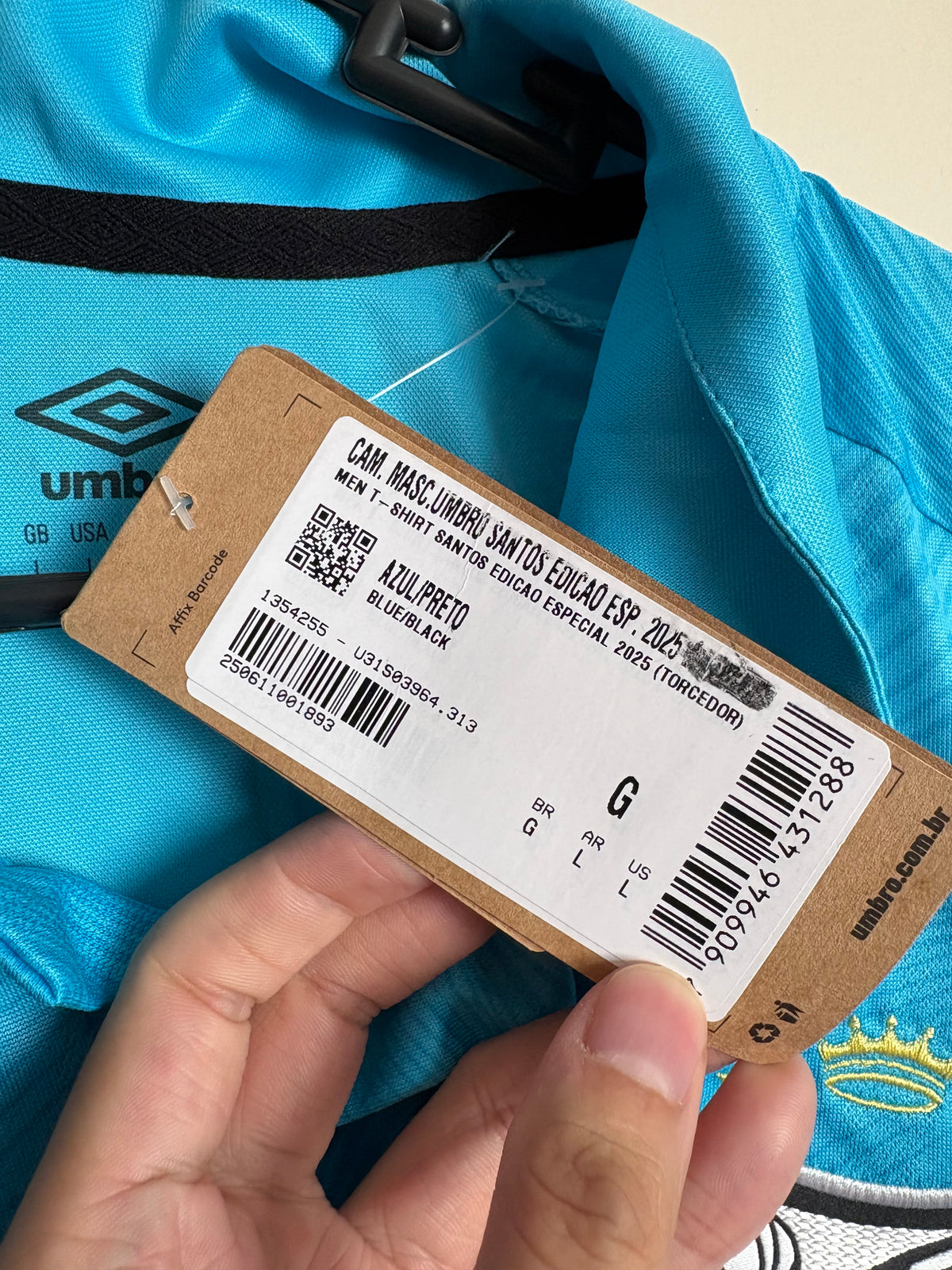 Jersey Tercera equipación Santos Brasil 25/26