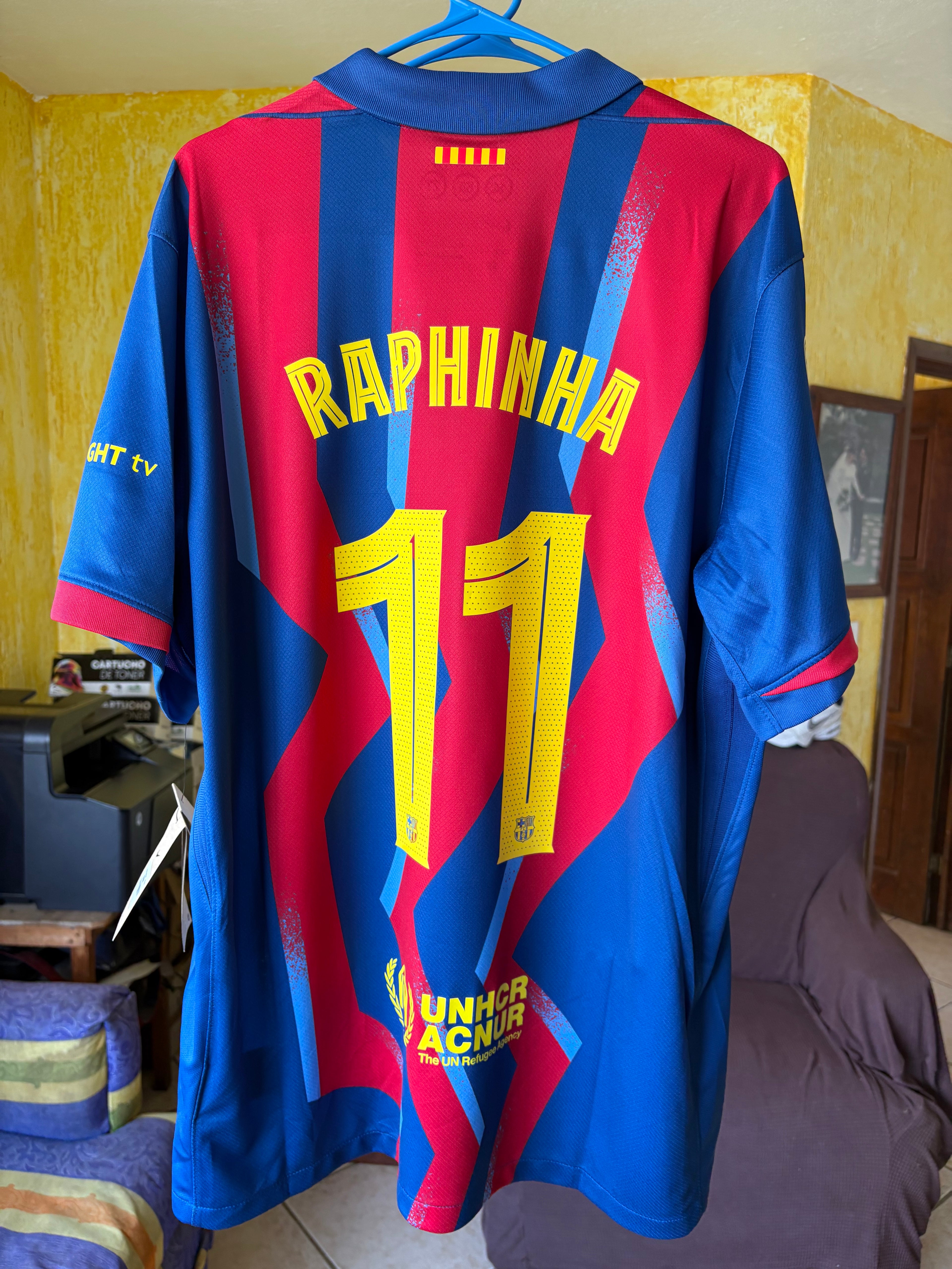 Jersey cuarta equipacion FC Barcelona 25/26 (RAPHINHA)
