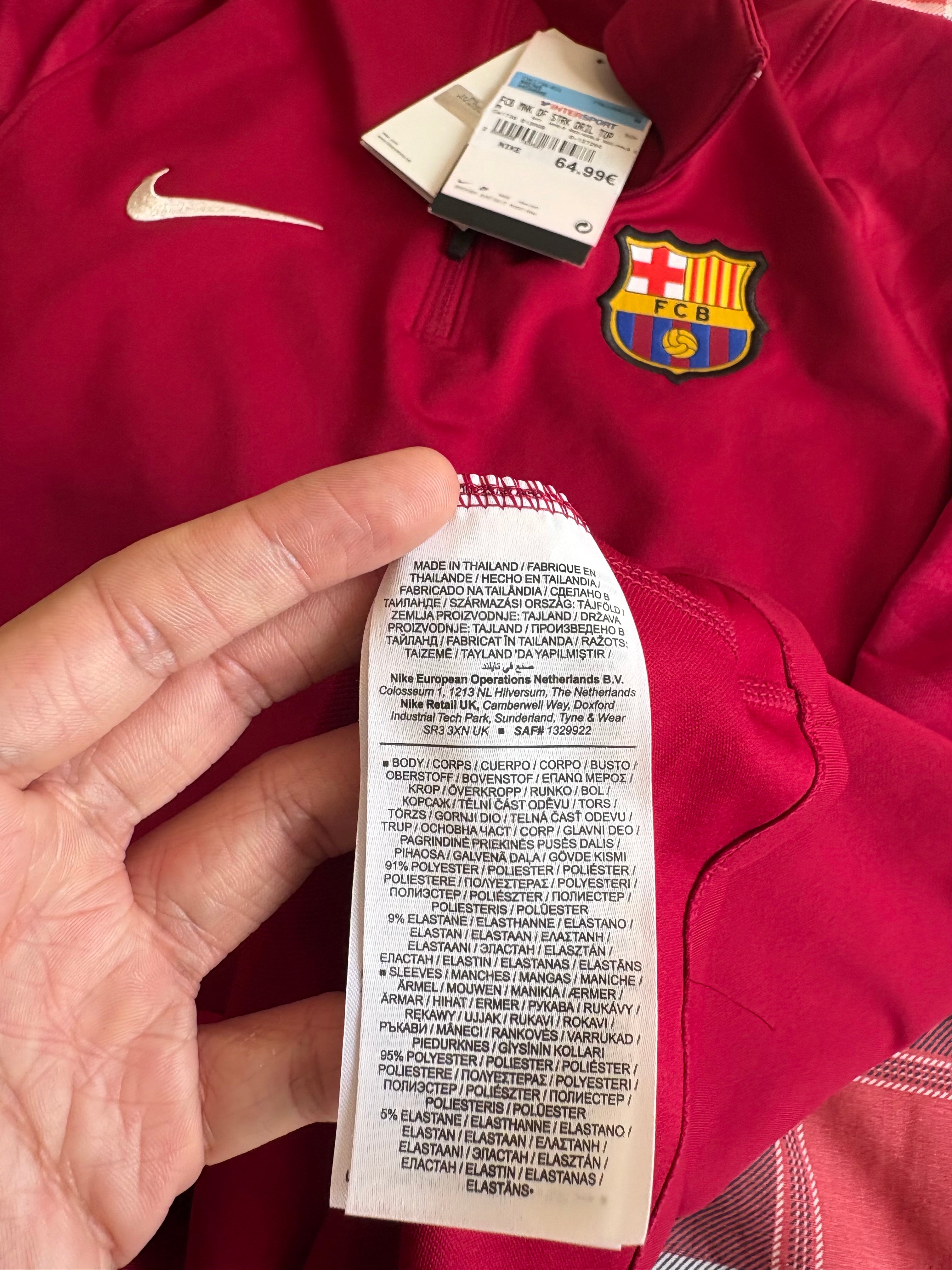 Sudadera de entrenamiento FC Barcelona
