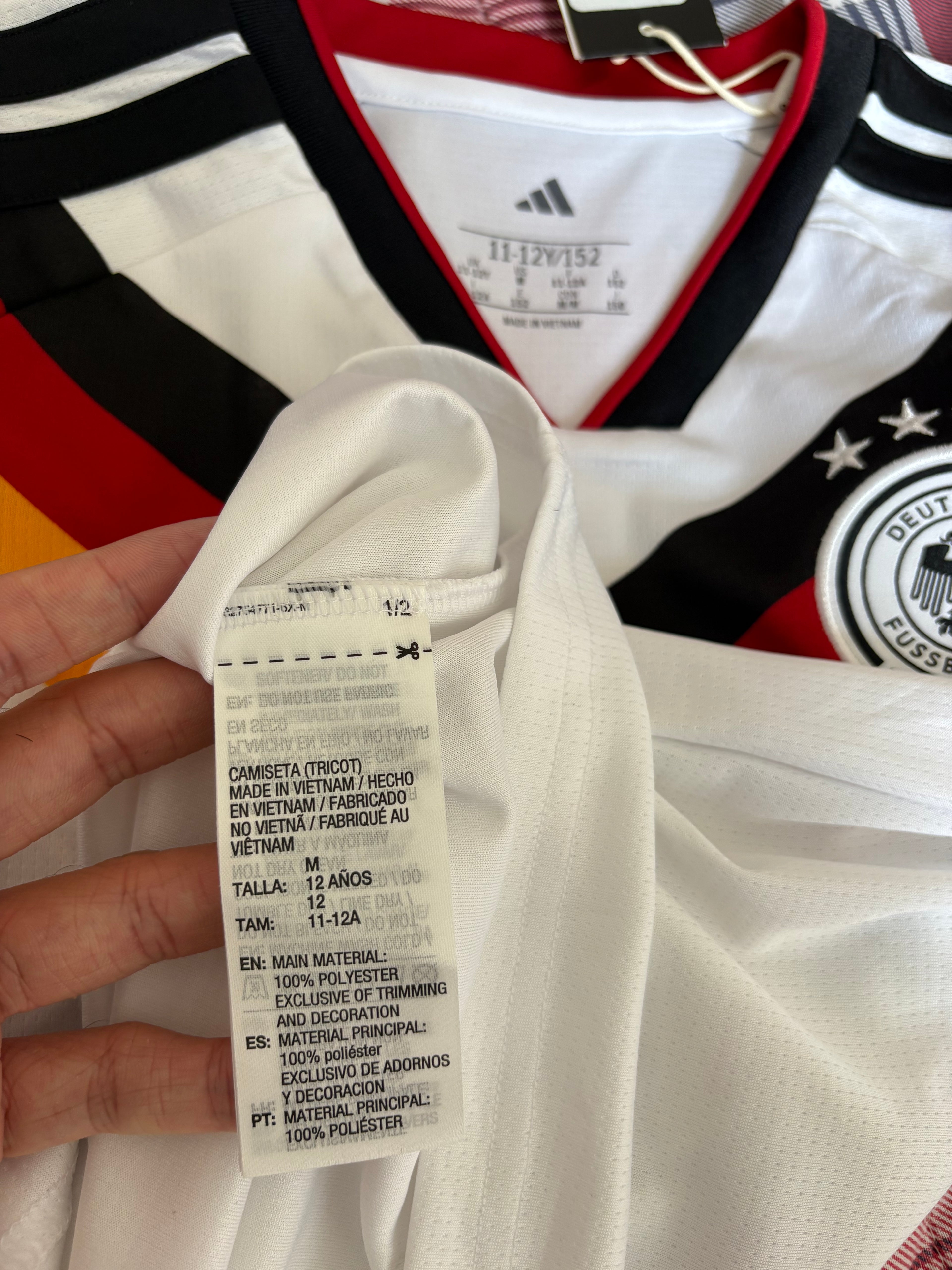 Jersey local Selección Nacional de Alemania (PARA NIÑOS)