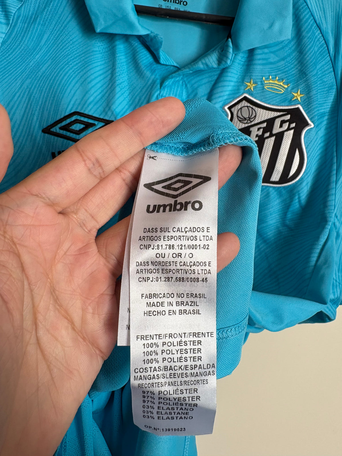 Jersey Tercera equipación Santos Brasil 25/26