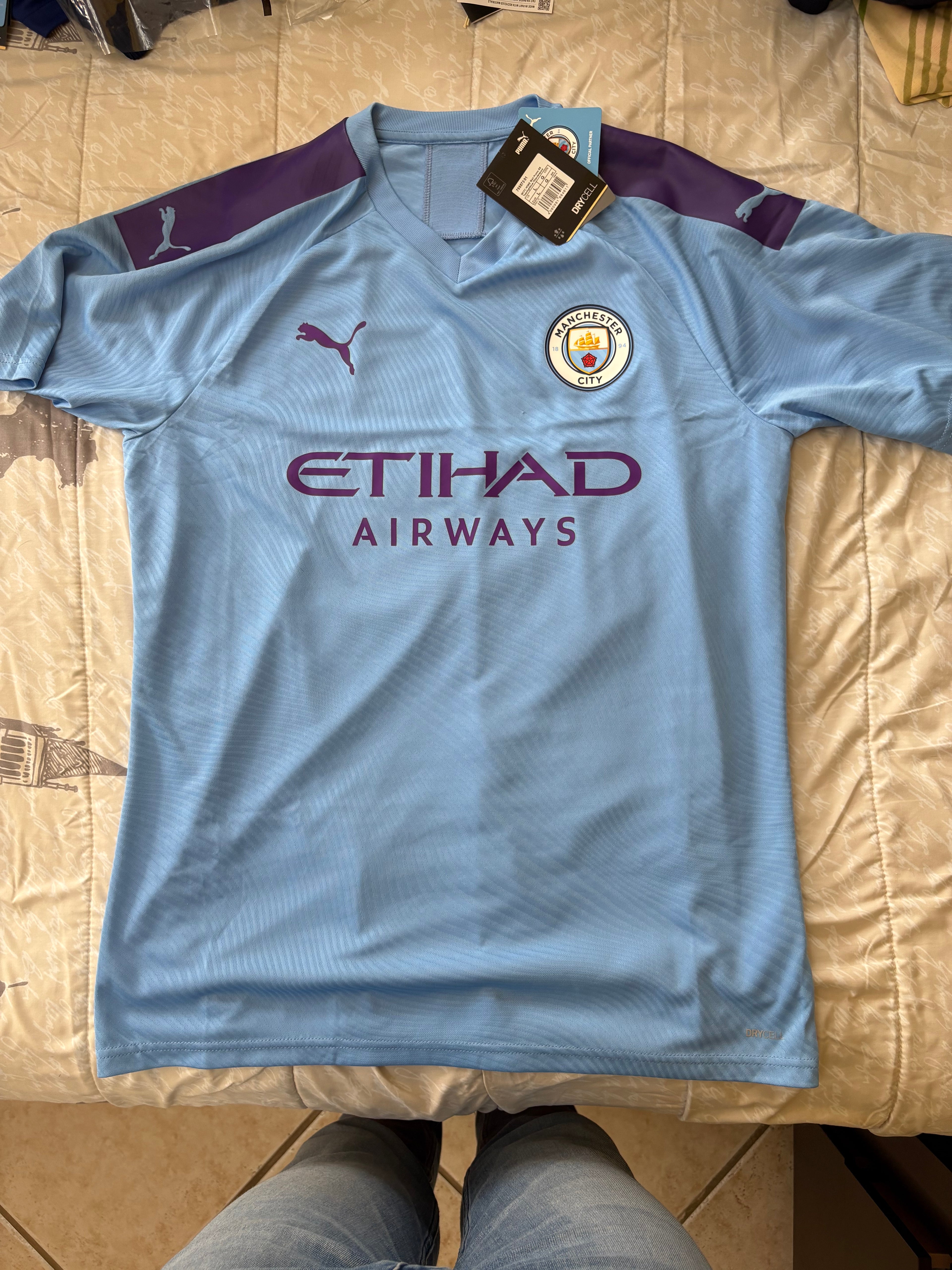 Jersey local 19/20 Manchester city