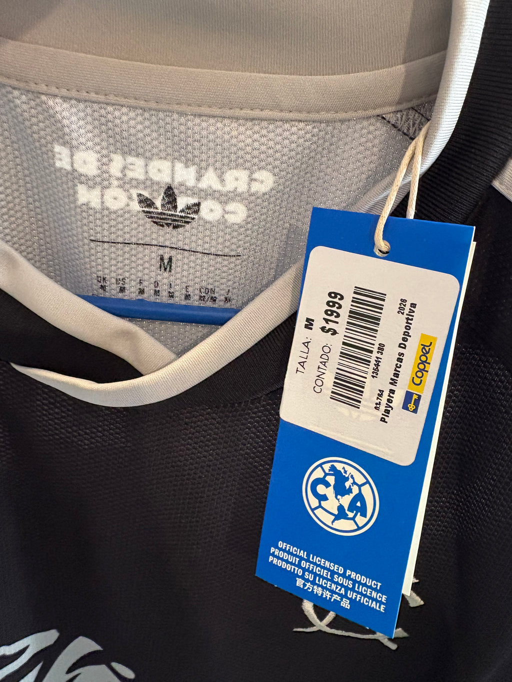 Jersey visita Club América 2026/27