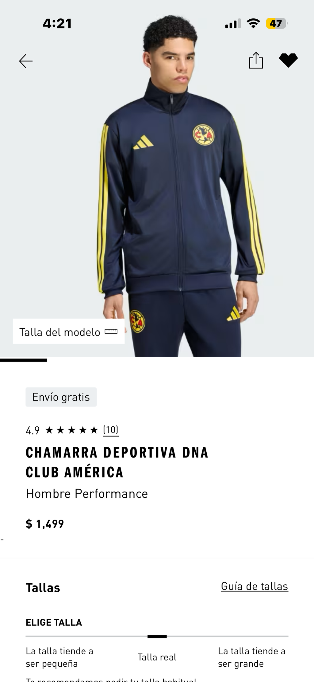 Chamarra DNA Club América