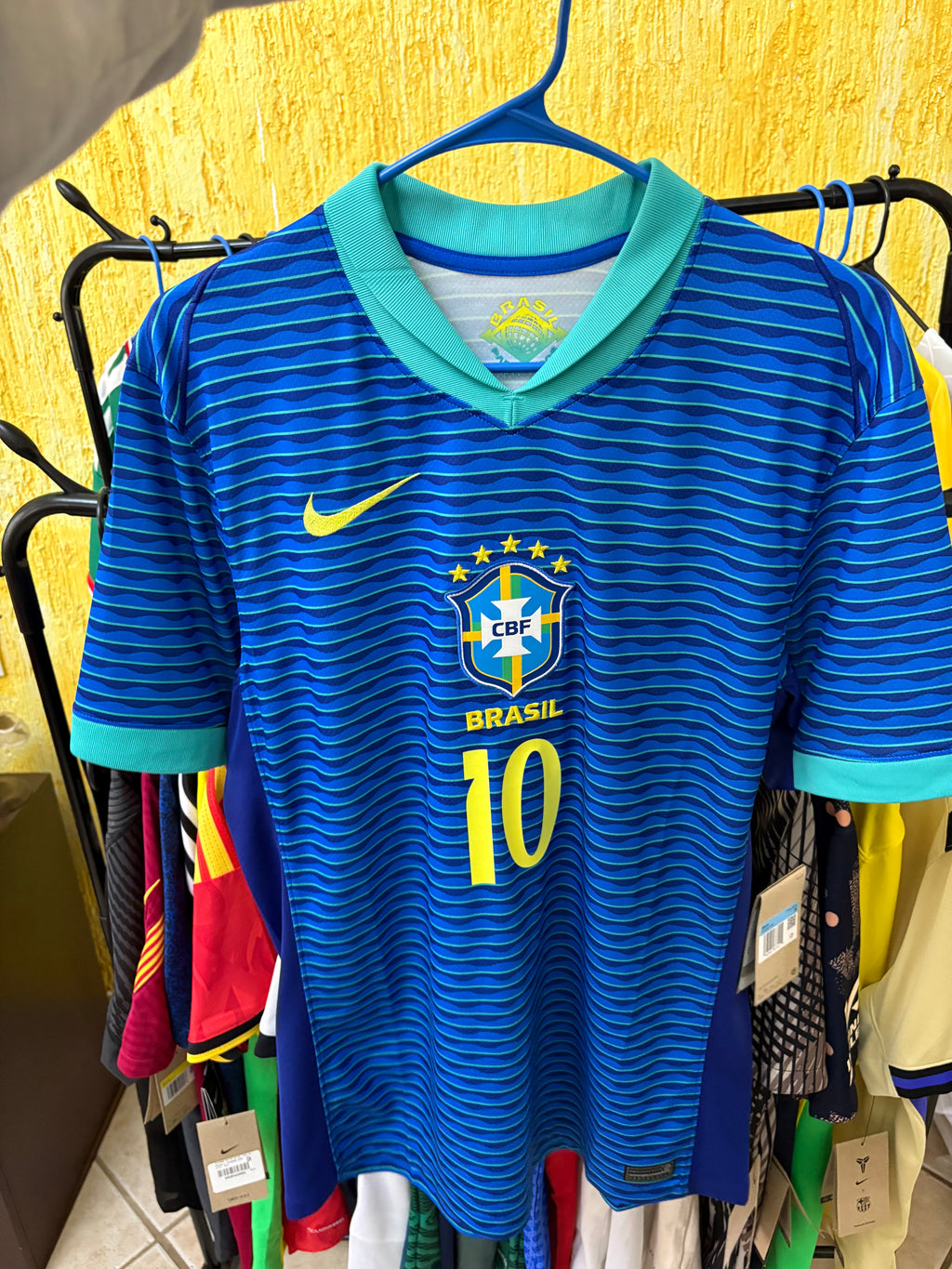 Jersey visitante Brasil 25/26  (VINI JR)