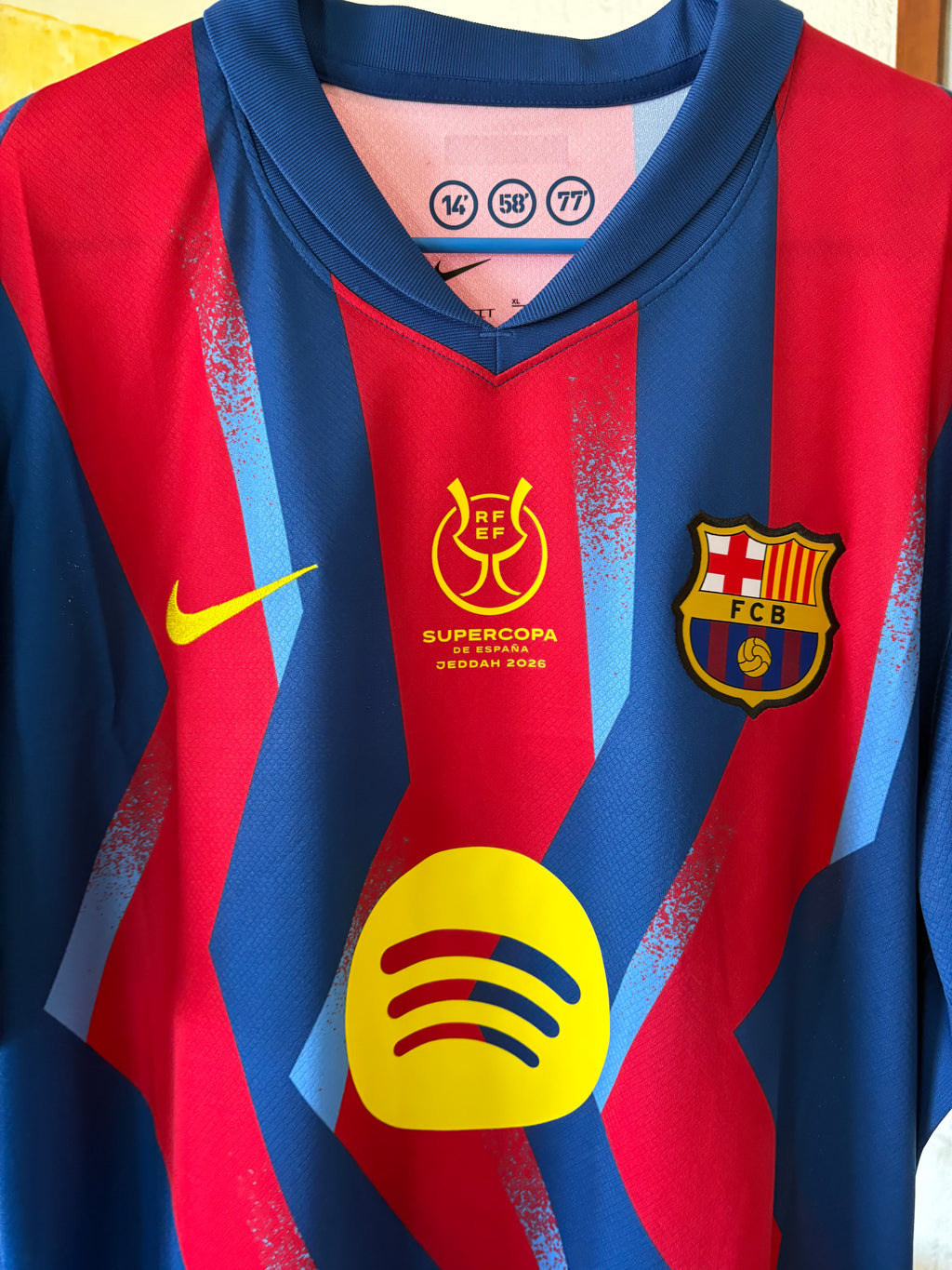 Jersey cuarta equipacion FC Barcelona 25/26 (RAPHINHA)