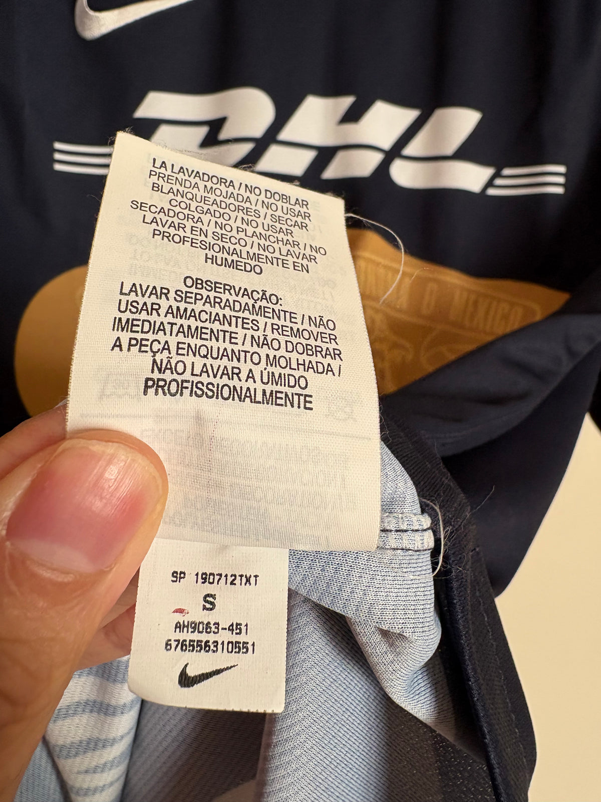 Jersey original Tercera equipación Pumas UNAM 18/19