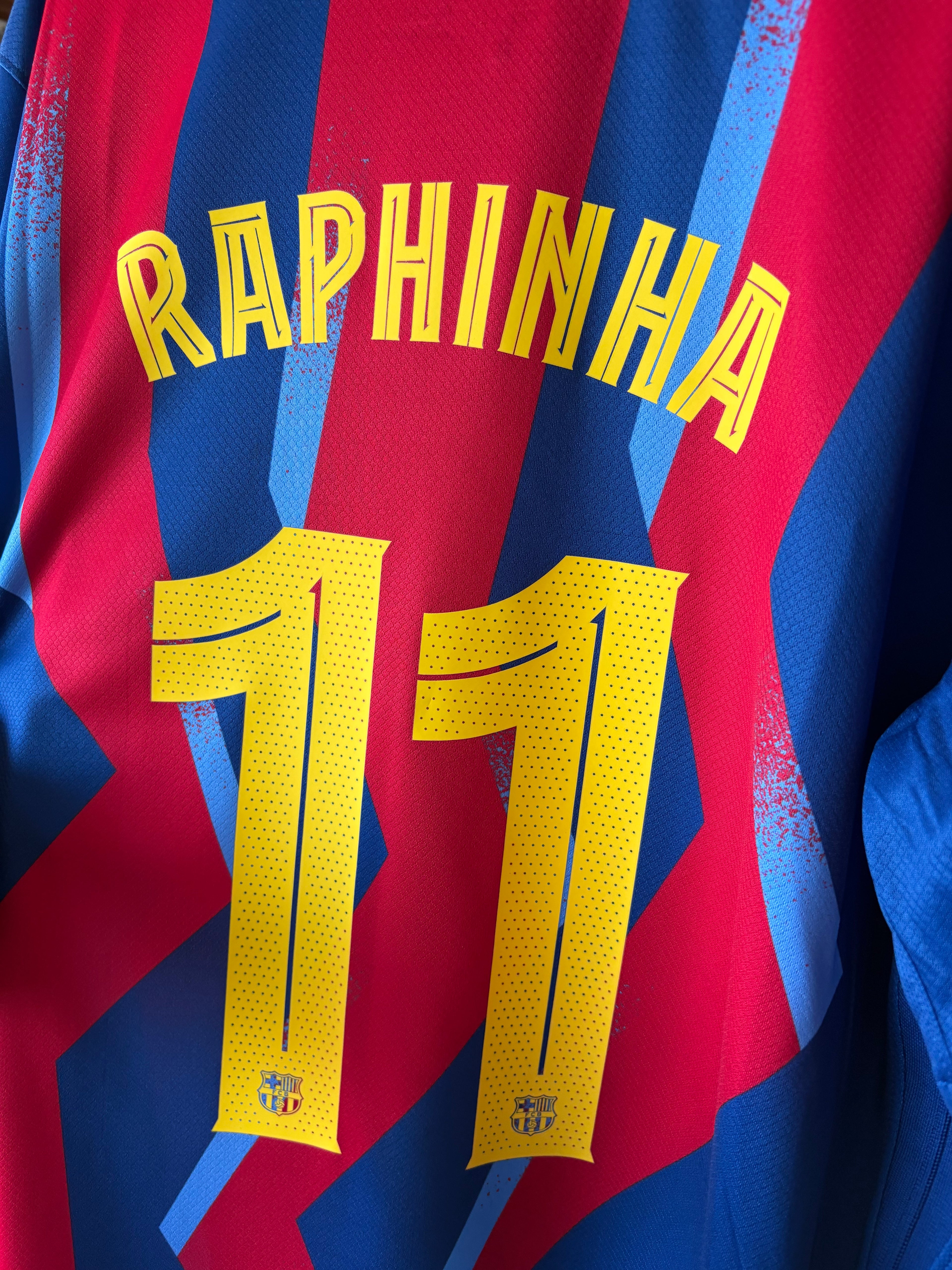 Jersey cuarta equipacion FC Barcelona 25/26 (RAPHINHA)