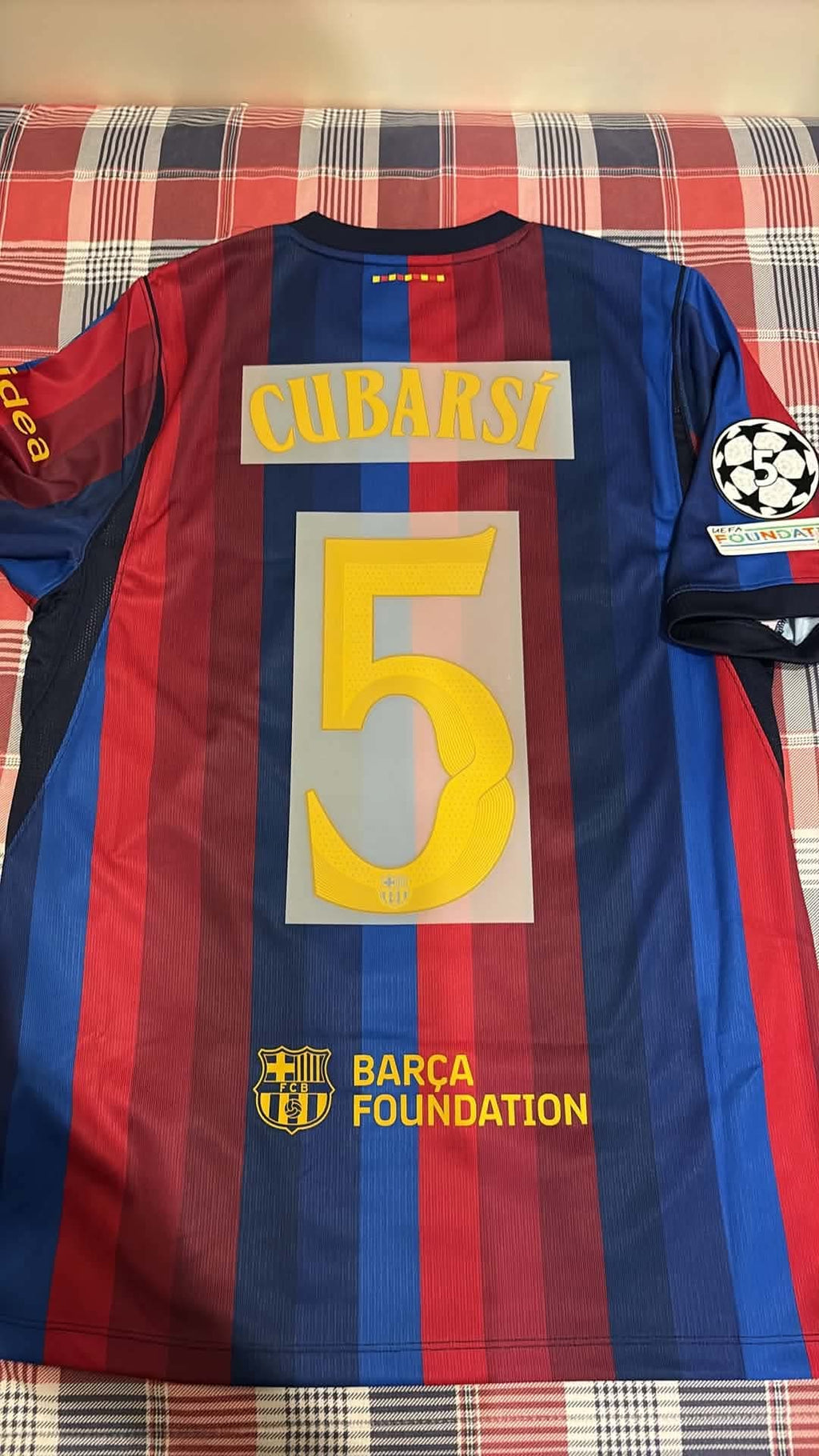 Dorsal Original CUBARSI 2026/27