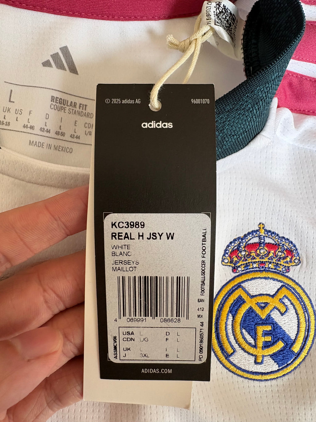 Jersey local Real Madrid 26/27 (PARA MUJER)