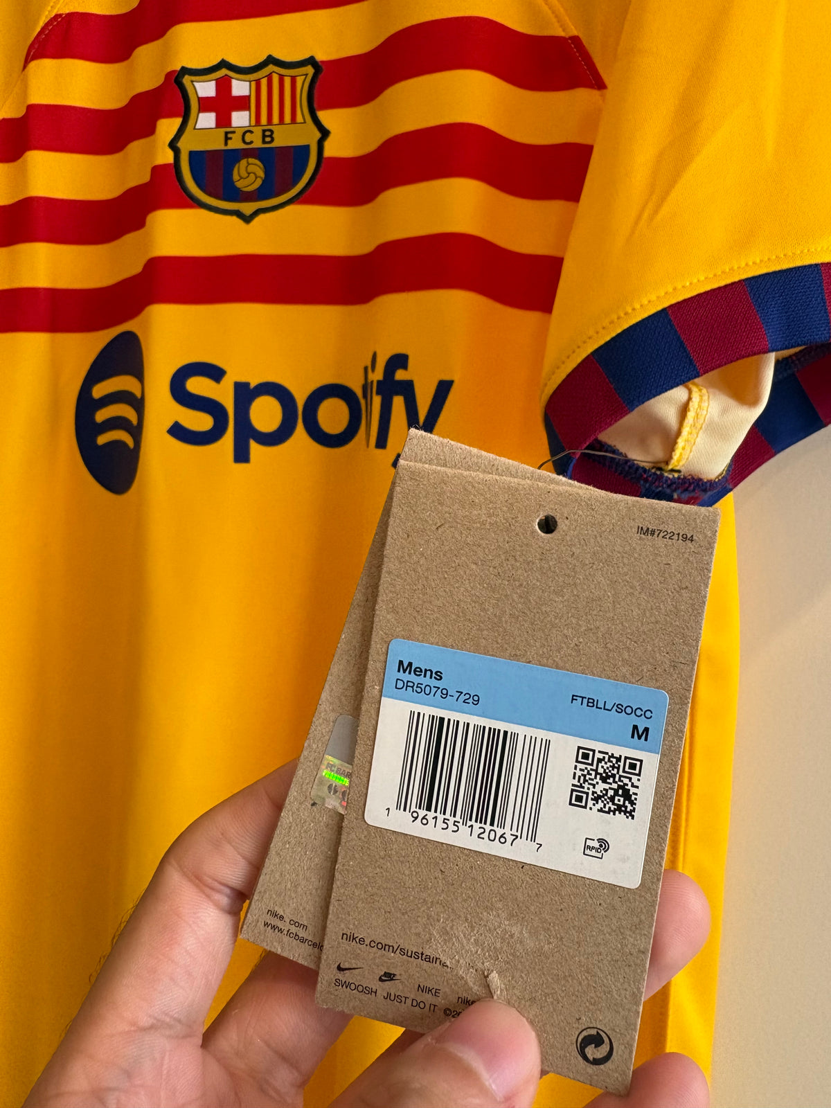 Jersey cuarta equipación FC Barcelona 2022/24