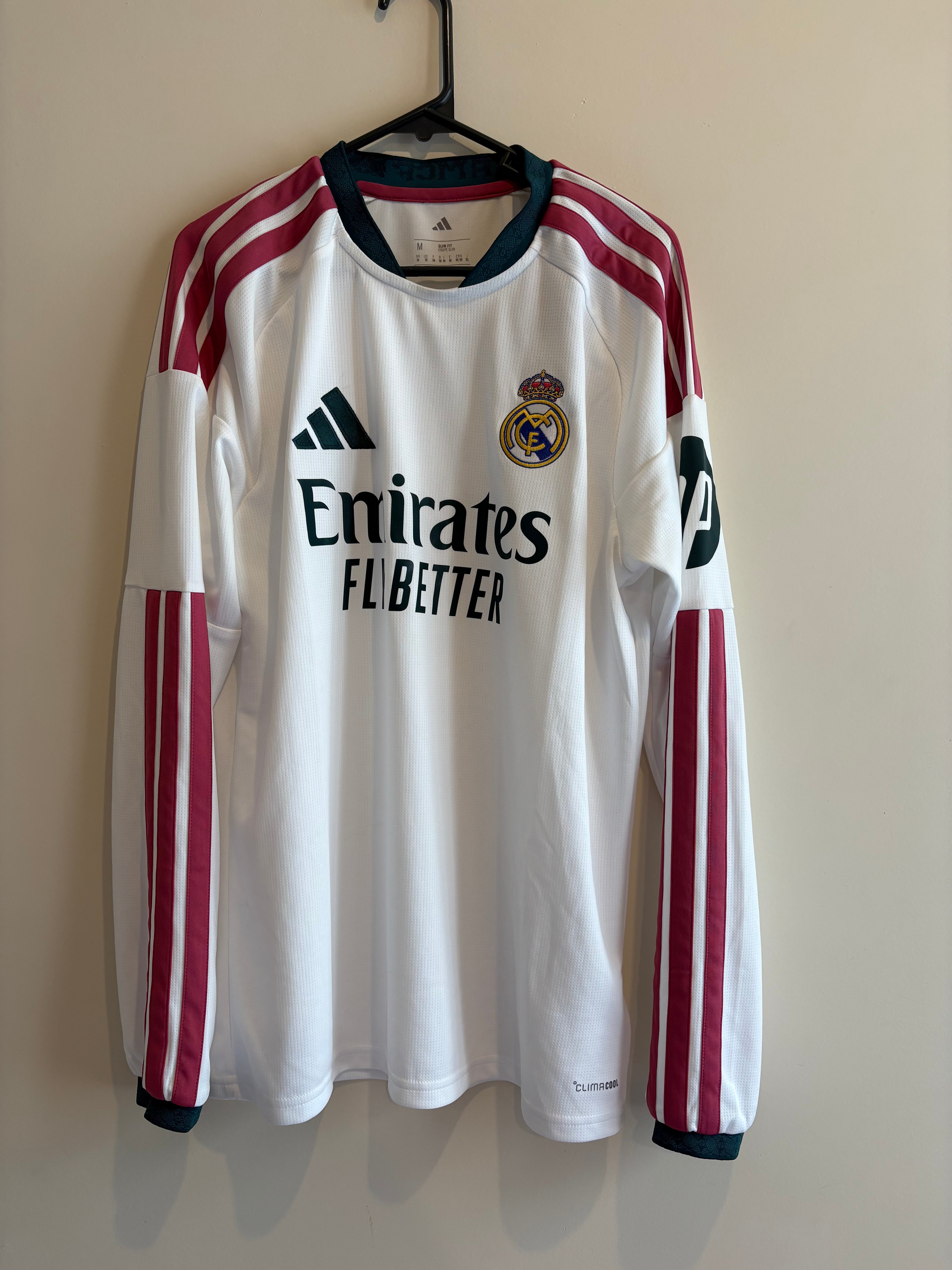 Jersey local Real Madrid 26/27 MANGA LARGA