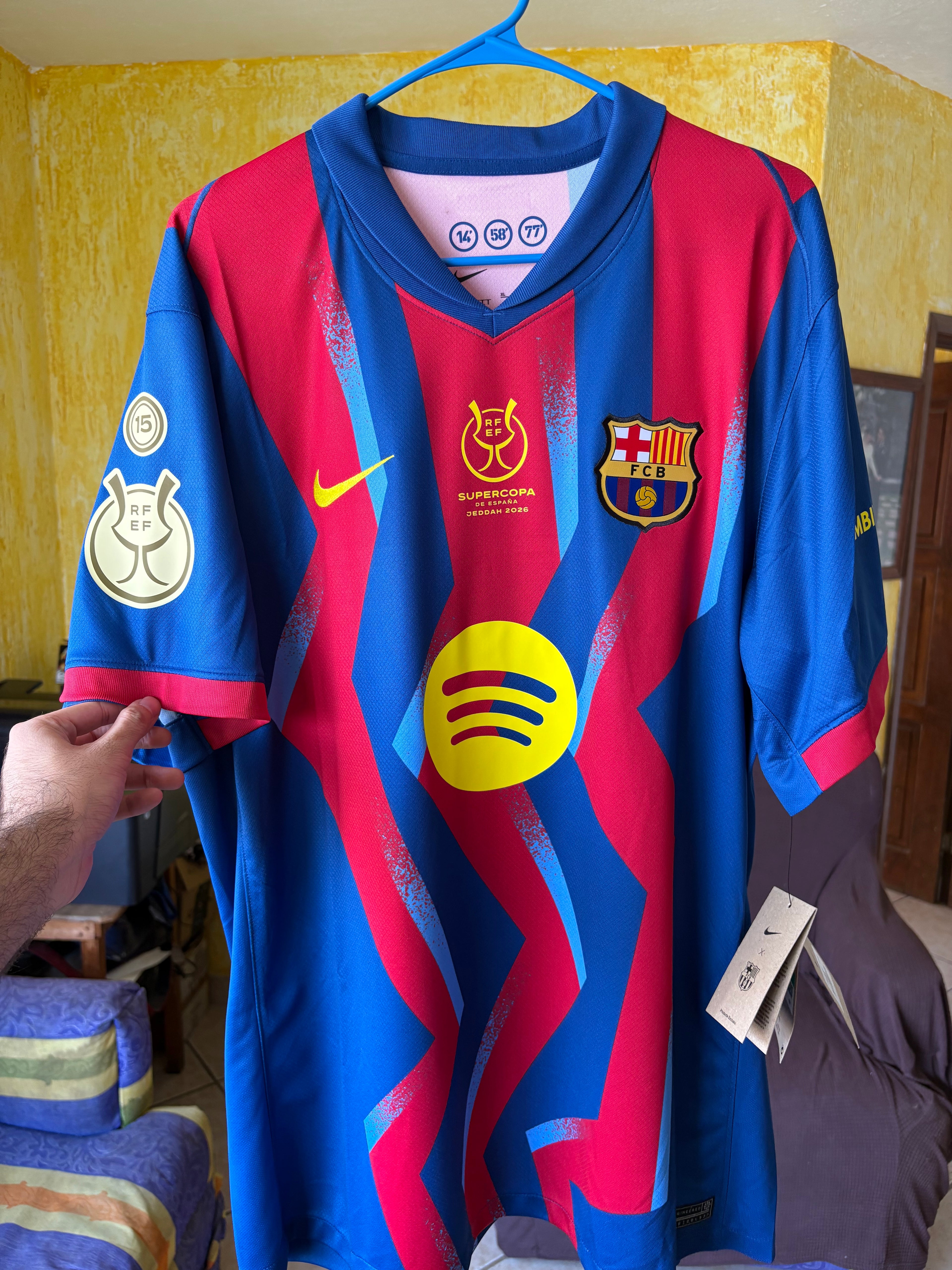 Jersey cuarta equipacion FC Barcelona 25/26 (RAPHINHA)